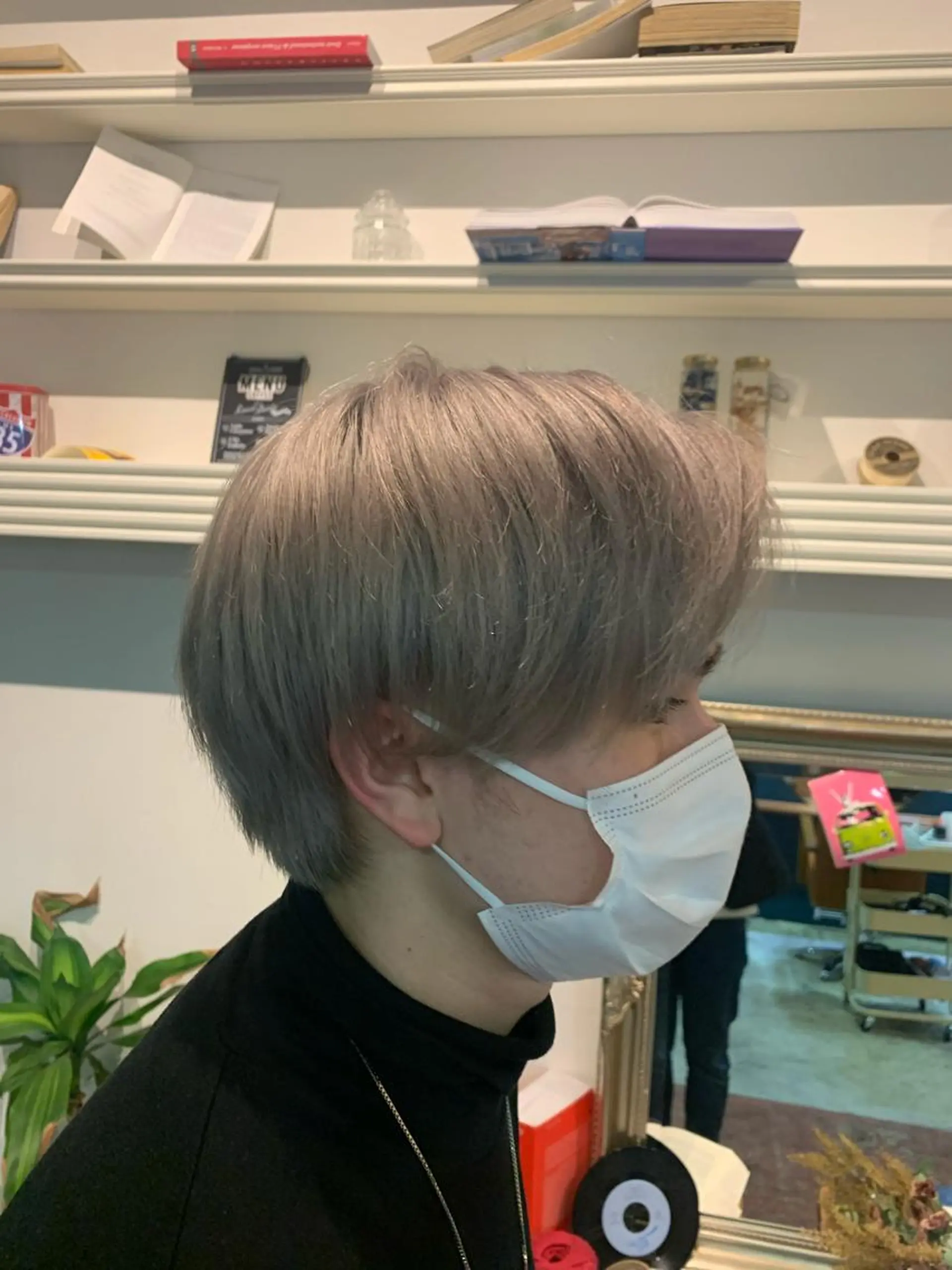 ショート ヘアカラー トリートメント ヘッドスパ ヘアセット 大宮/山口 竣也のヘアスタイル