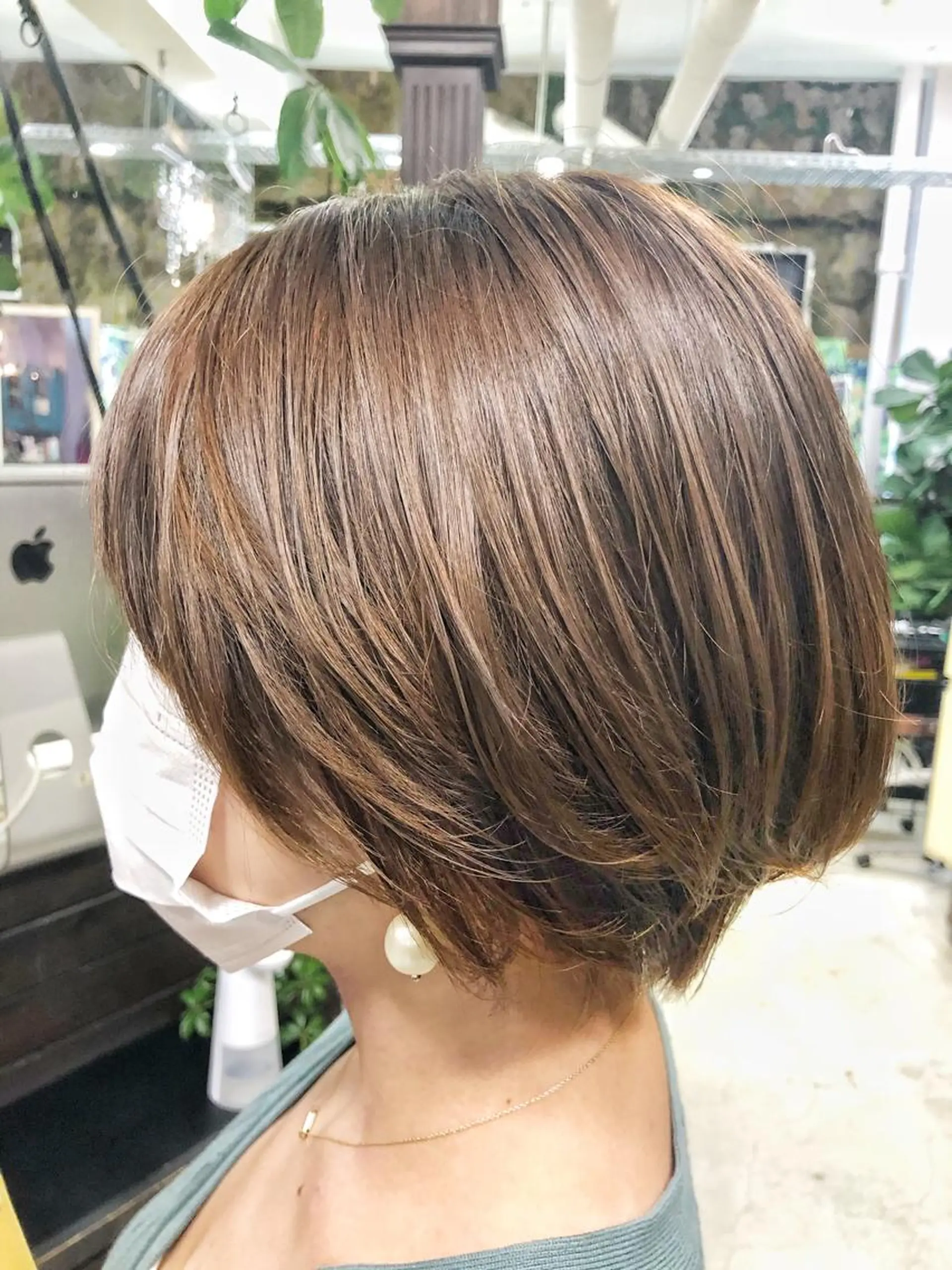 ショート カラー レイヤー/髪質改善/ 美髪矯正/手塚凌のヘアスタイル