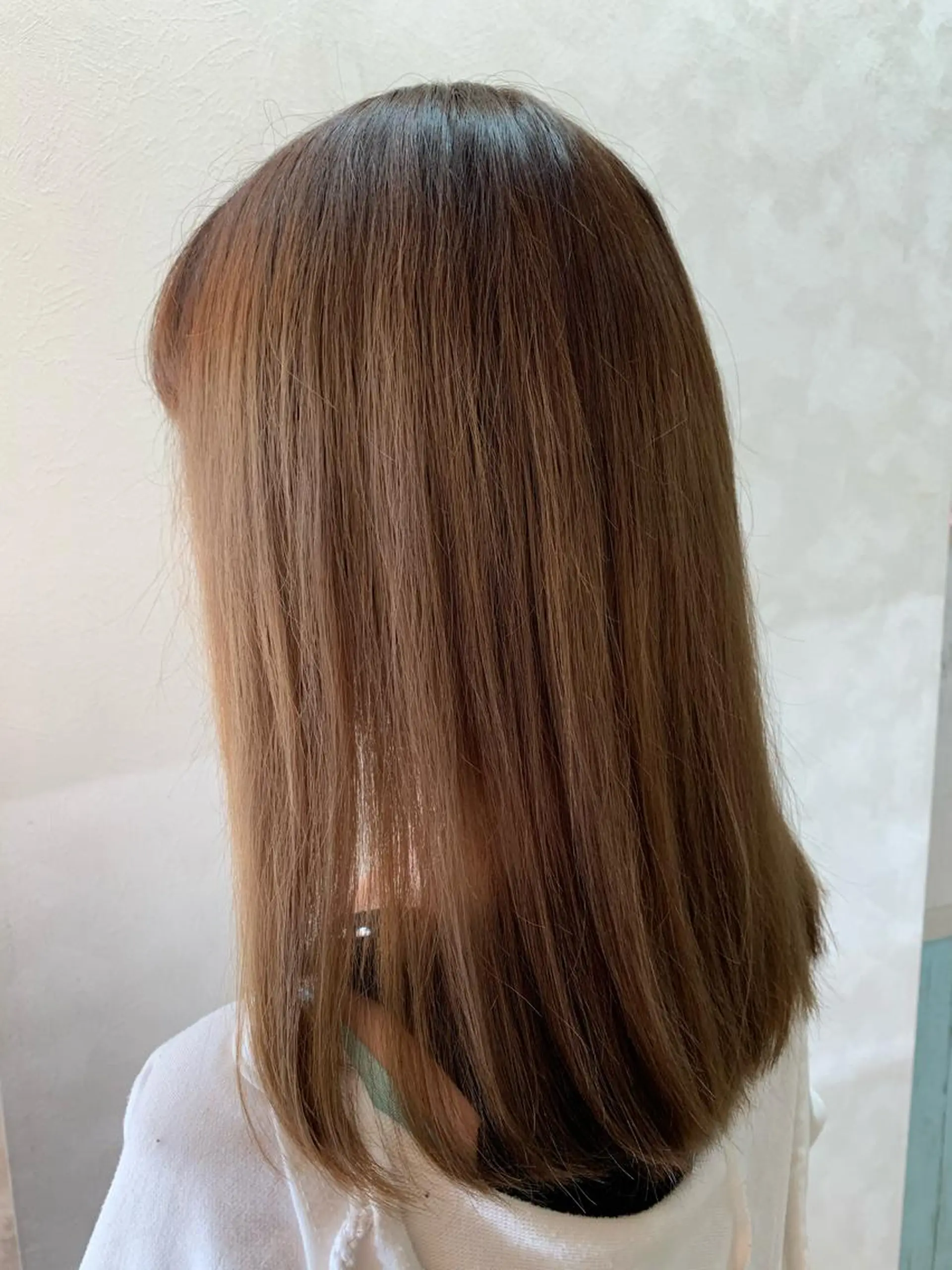 ミディアム 加藤 遥花のヘアスタイル