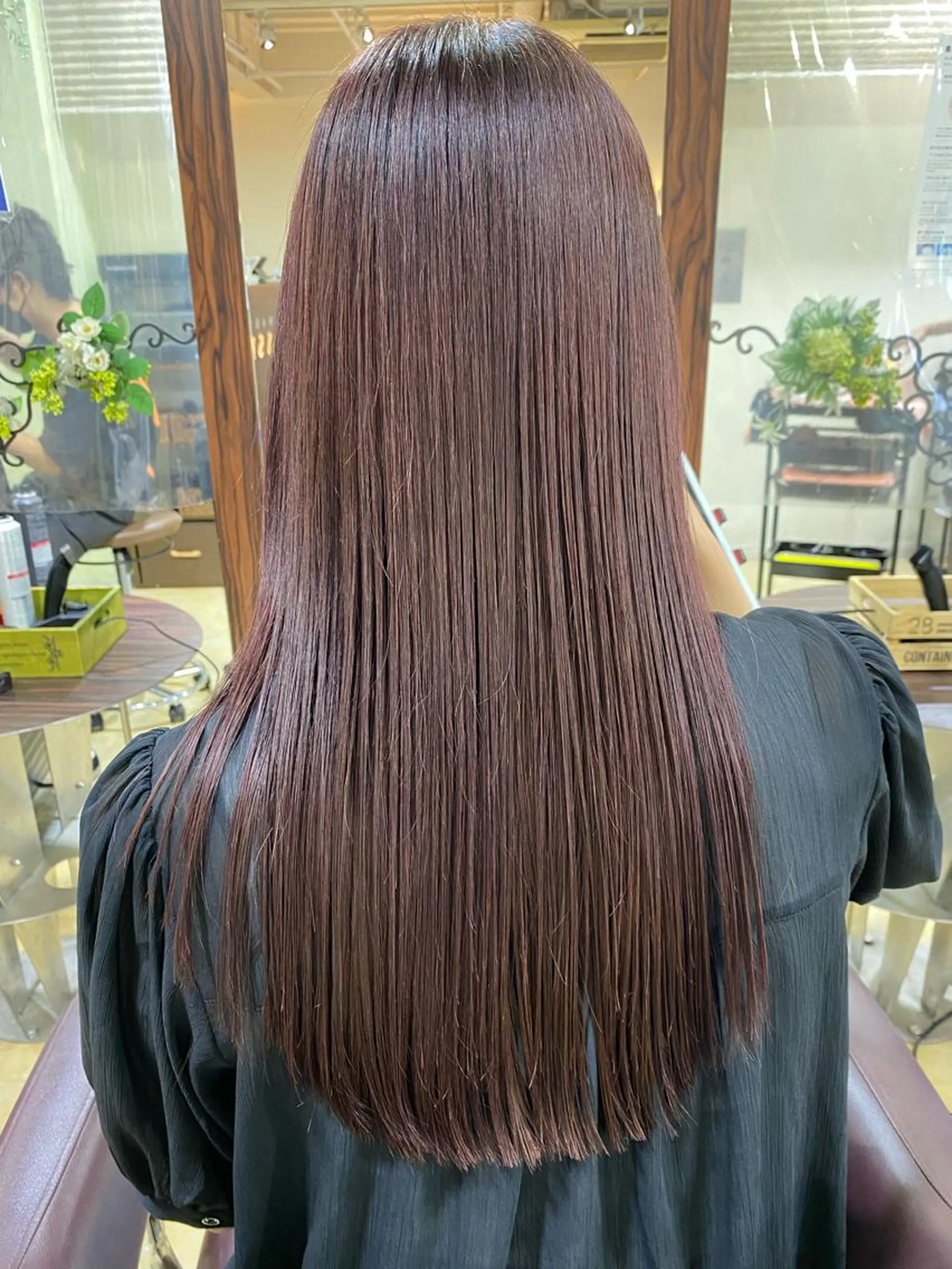 パーマ 酸性ストレート ストレートパーマ 山﨑 将弥のヘアスタイル