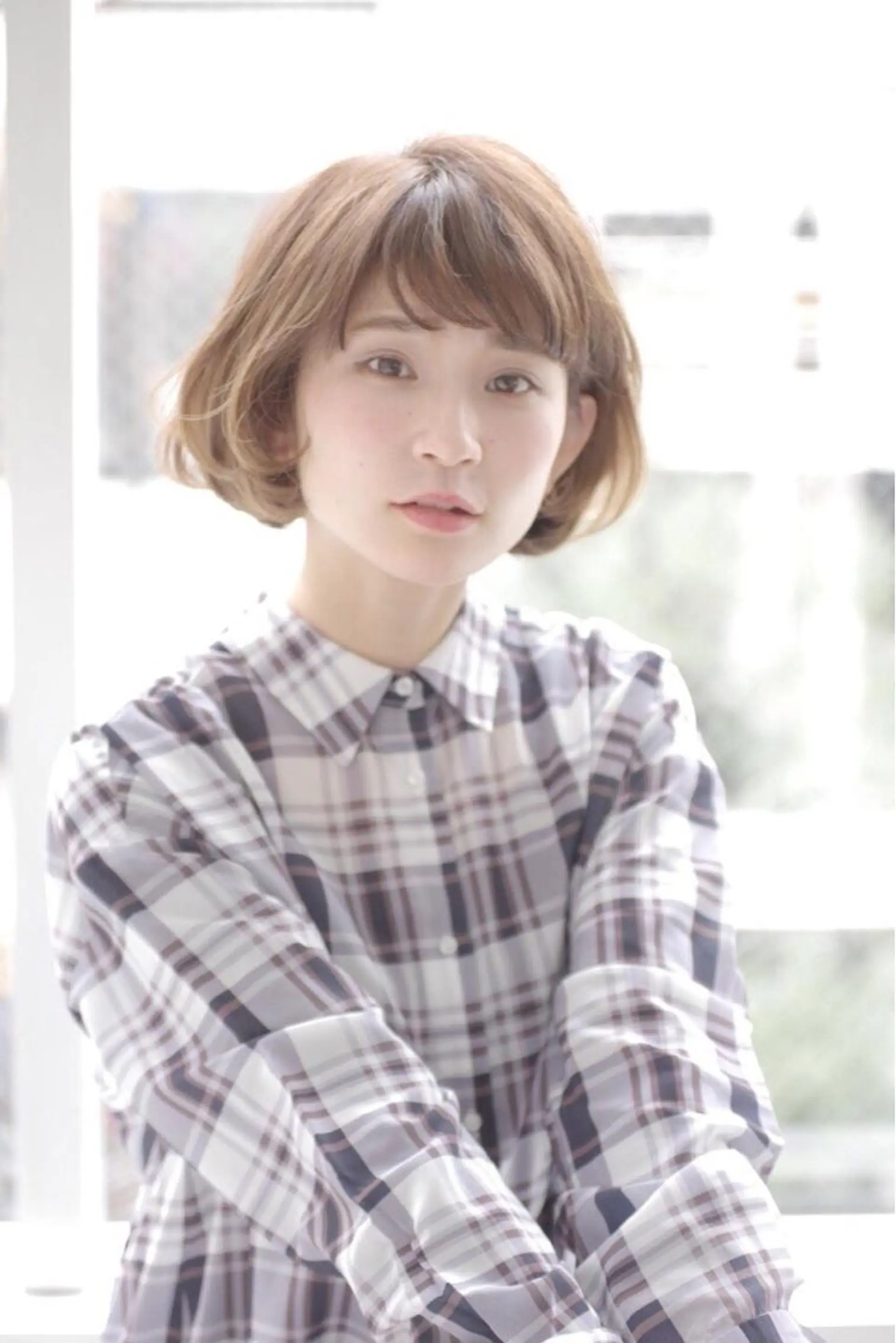 ショート カラー 榎本 稔久のヘアスタイル