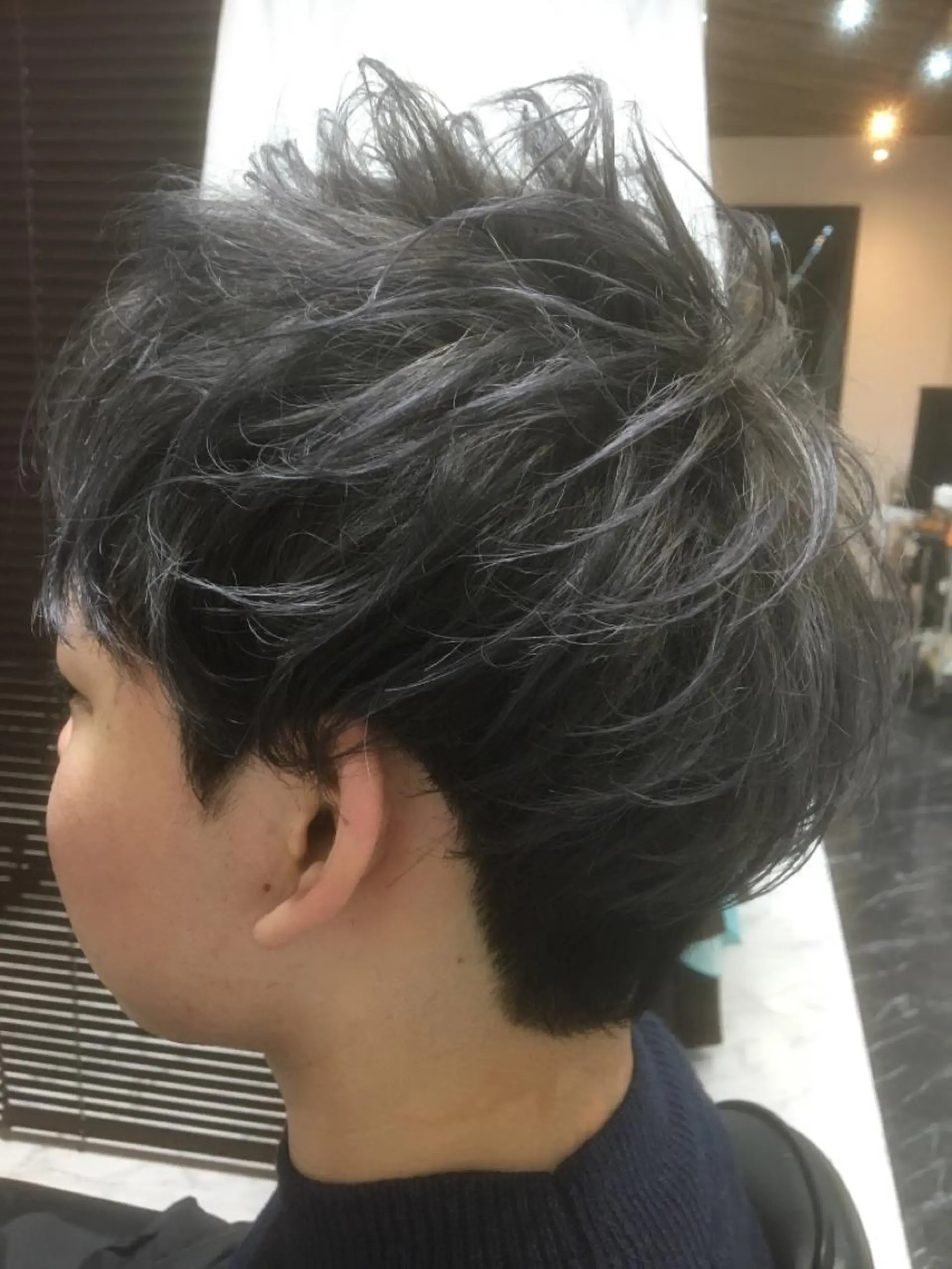 ショート カラー メンズ メンズブリーチ ブリーチ OKAWA TAKAHIROのヘアスタイル