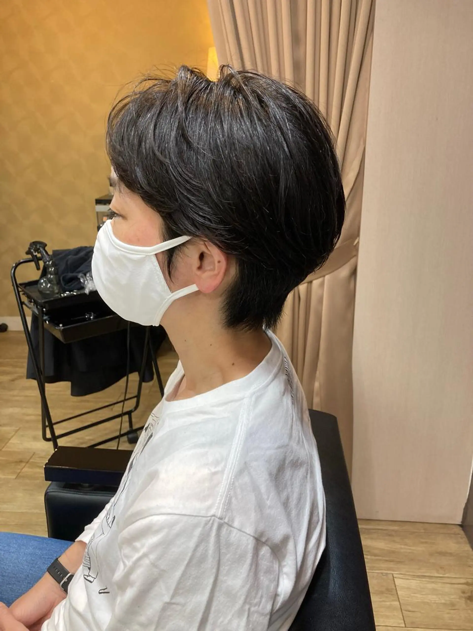 ショート パーマ ショート専門 笠井翔太のヘアスタイル