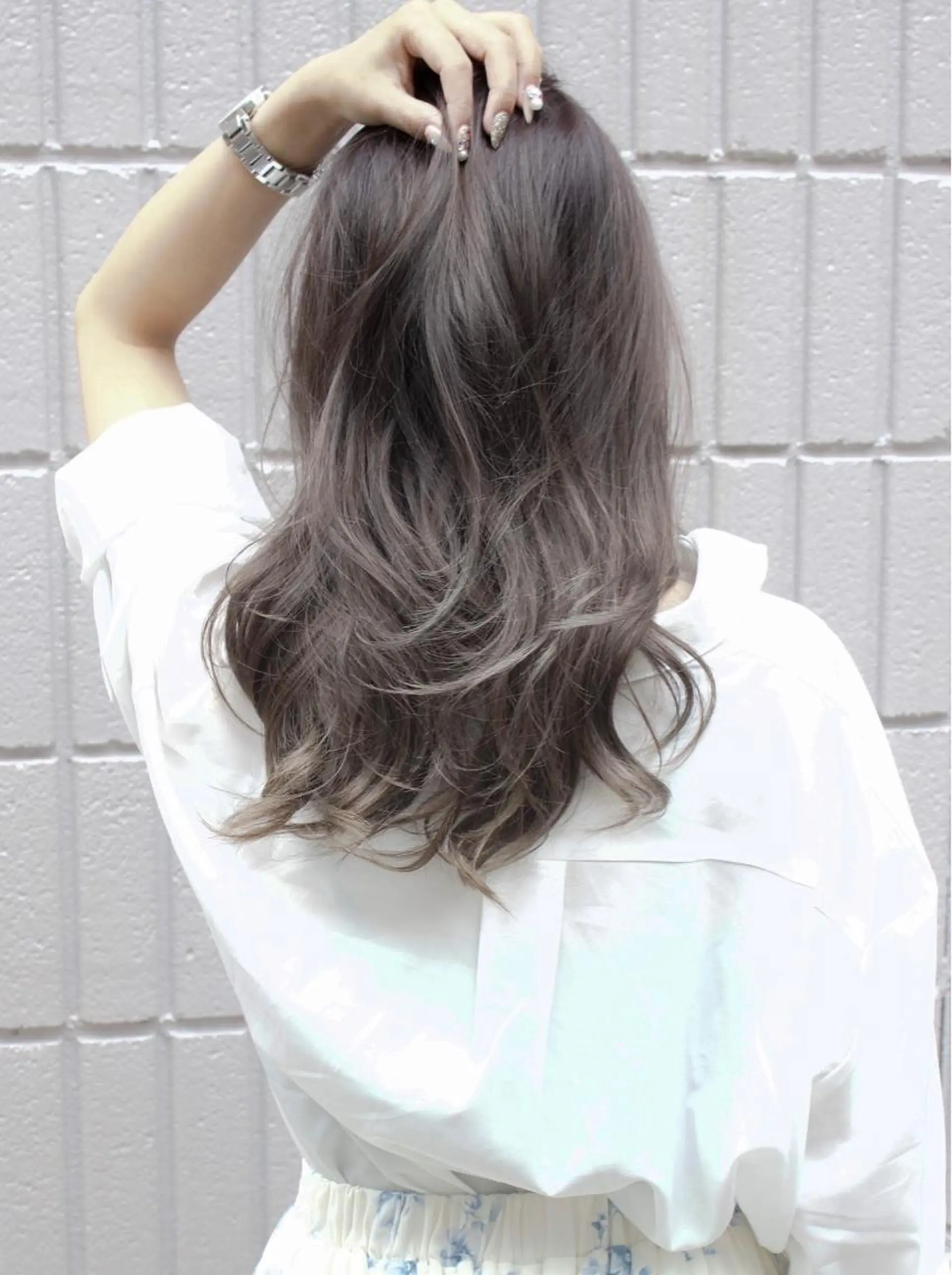 ロング カラー ヘアアレンジ 池袋髪質改善×レイヤ ー専門MATSUのヘアスタイル