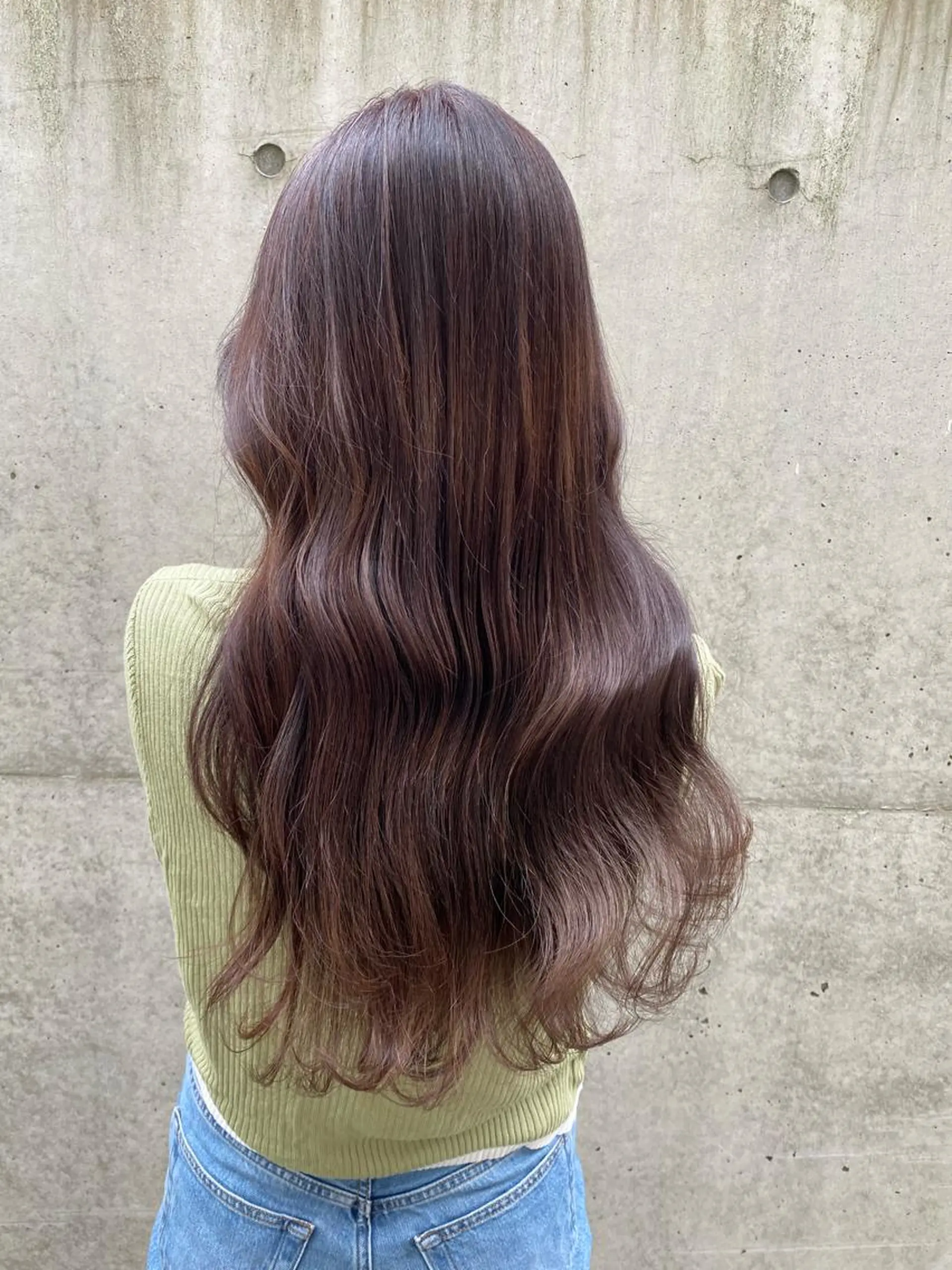 ロング カット ヘアカラー トリートメント レイヤーカット /透明感カラー西田のヘアスタイル