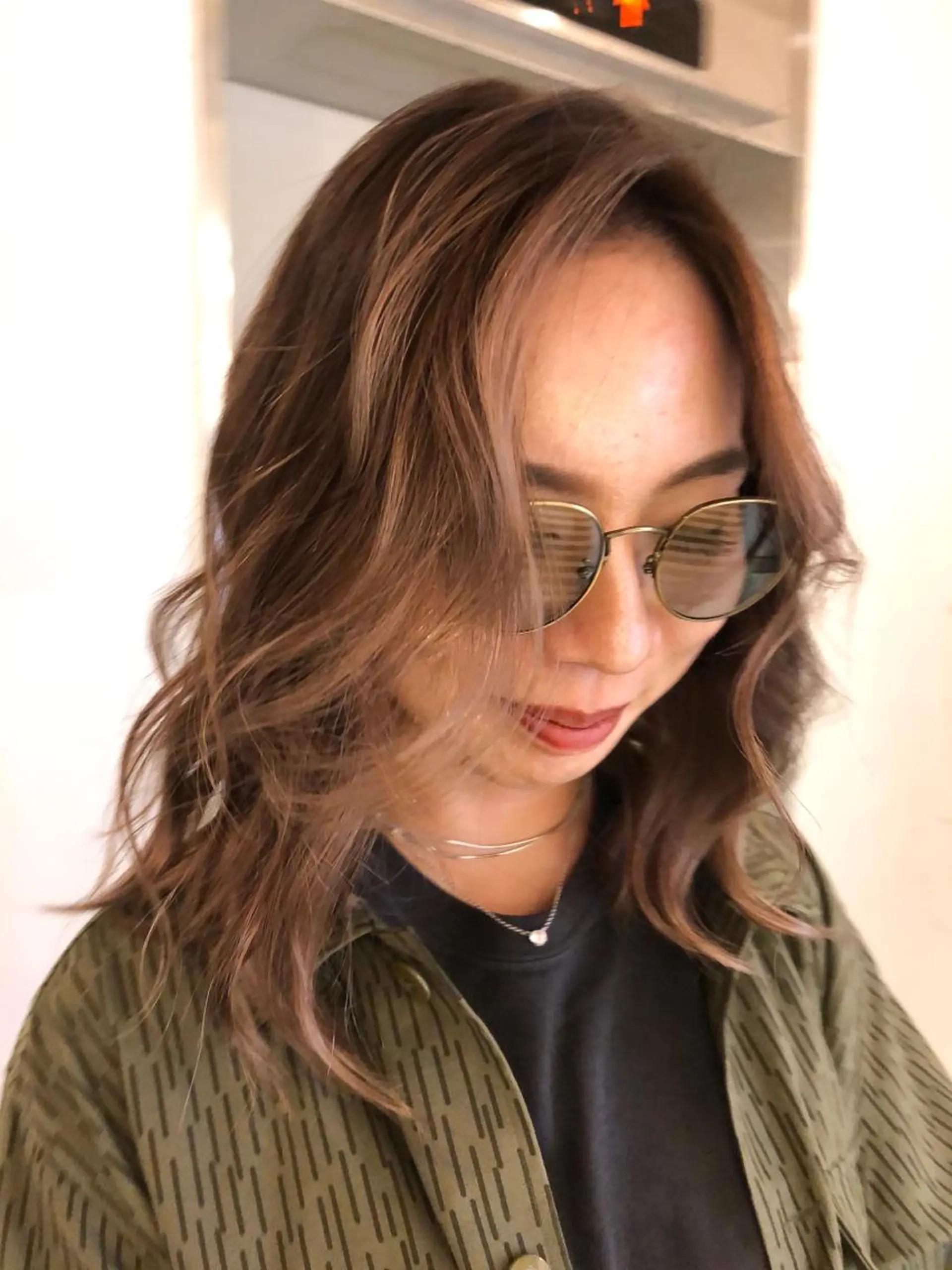 ミディアム カラー welring hair salonのヘアスタイル