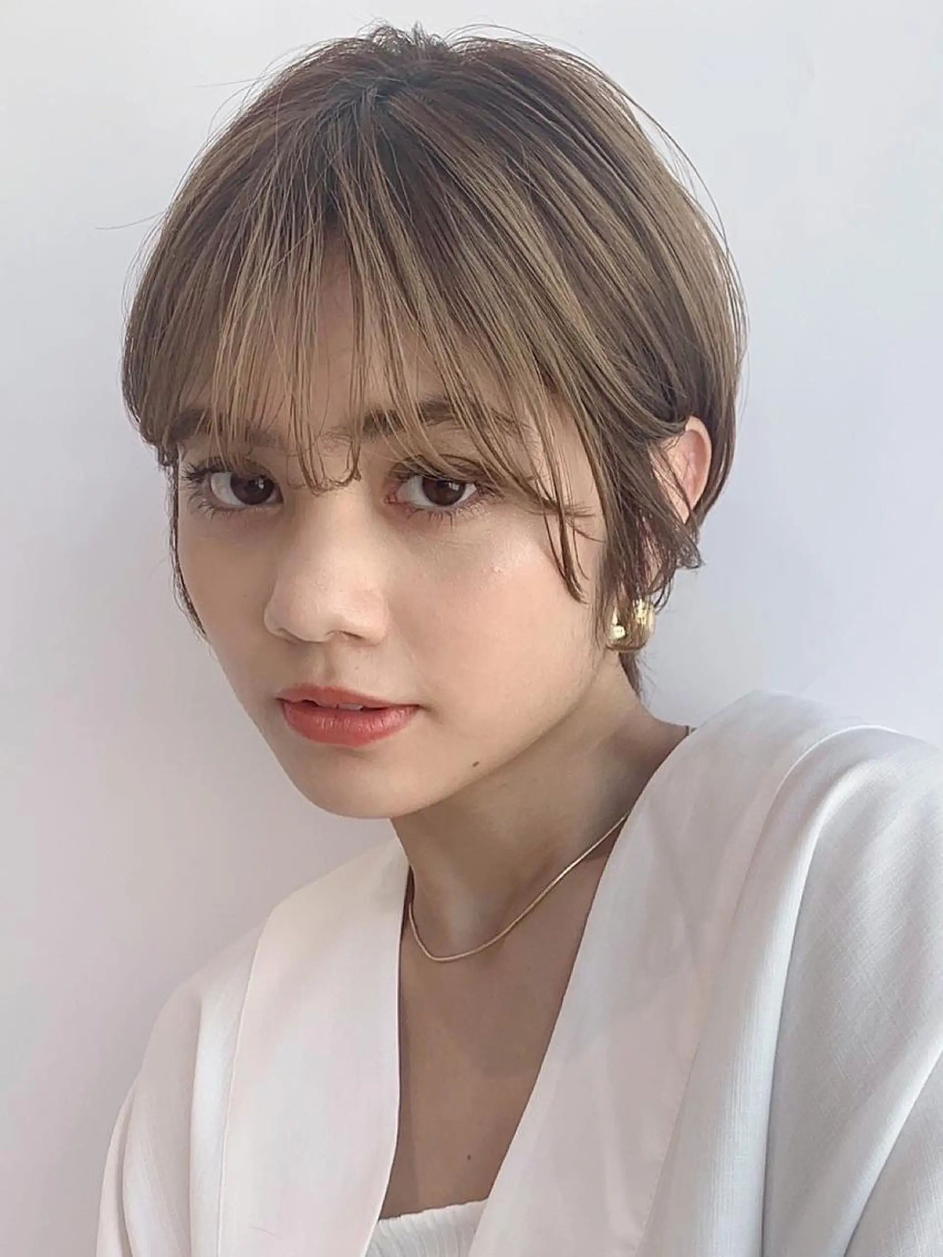 ショート カラー テクニカルディレクタ ー葛西凌大のヘアスタイル