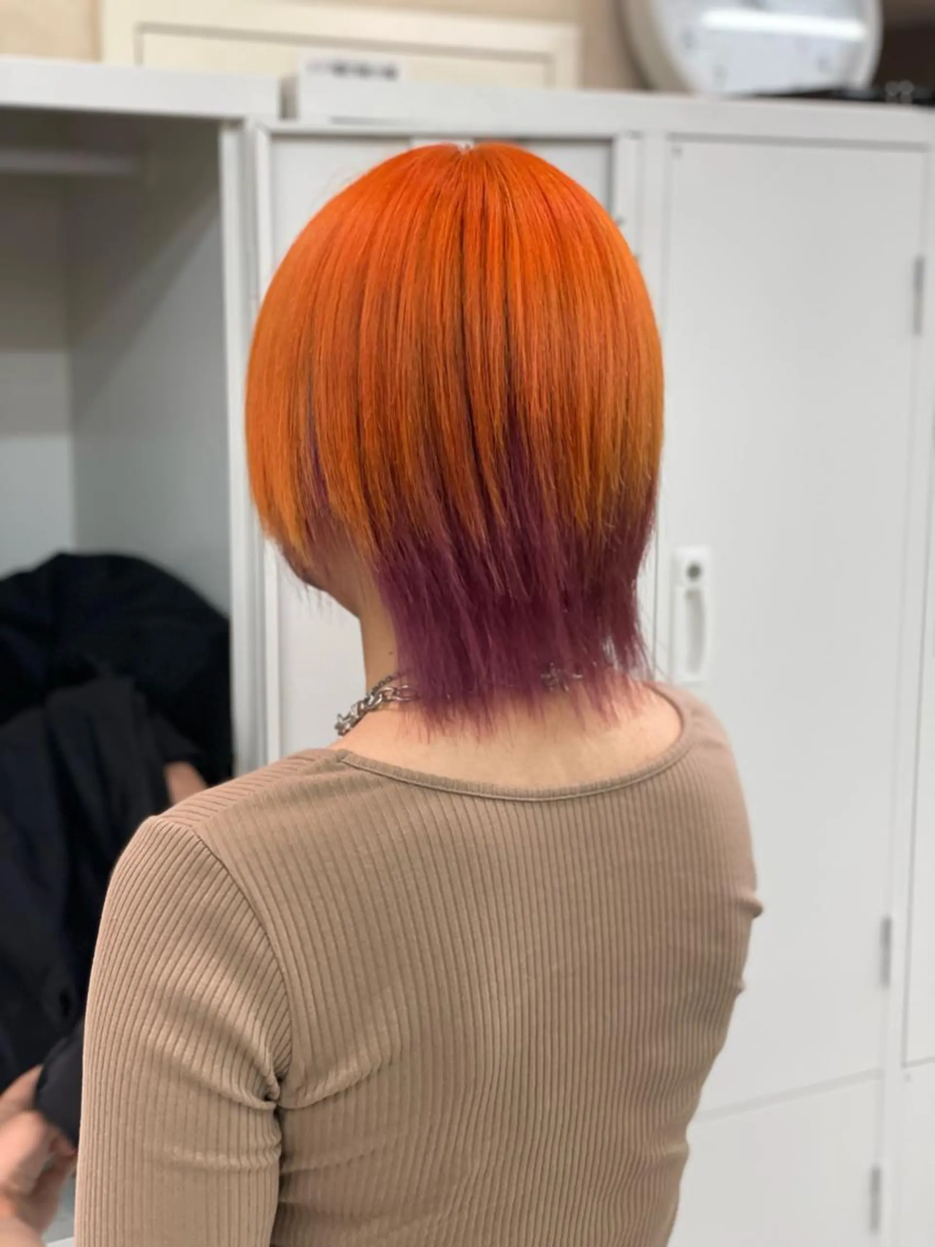 ショート カラー ショーヤ/ブリーチ /エクステのヘアスタイル