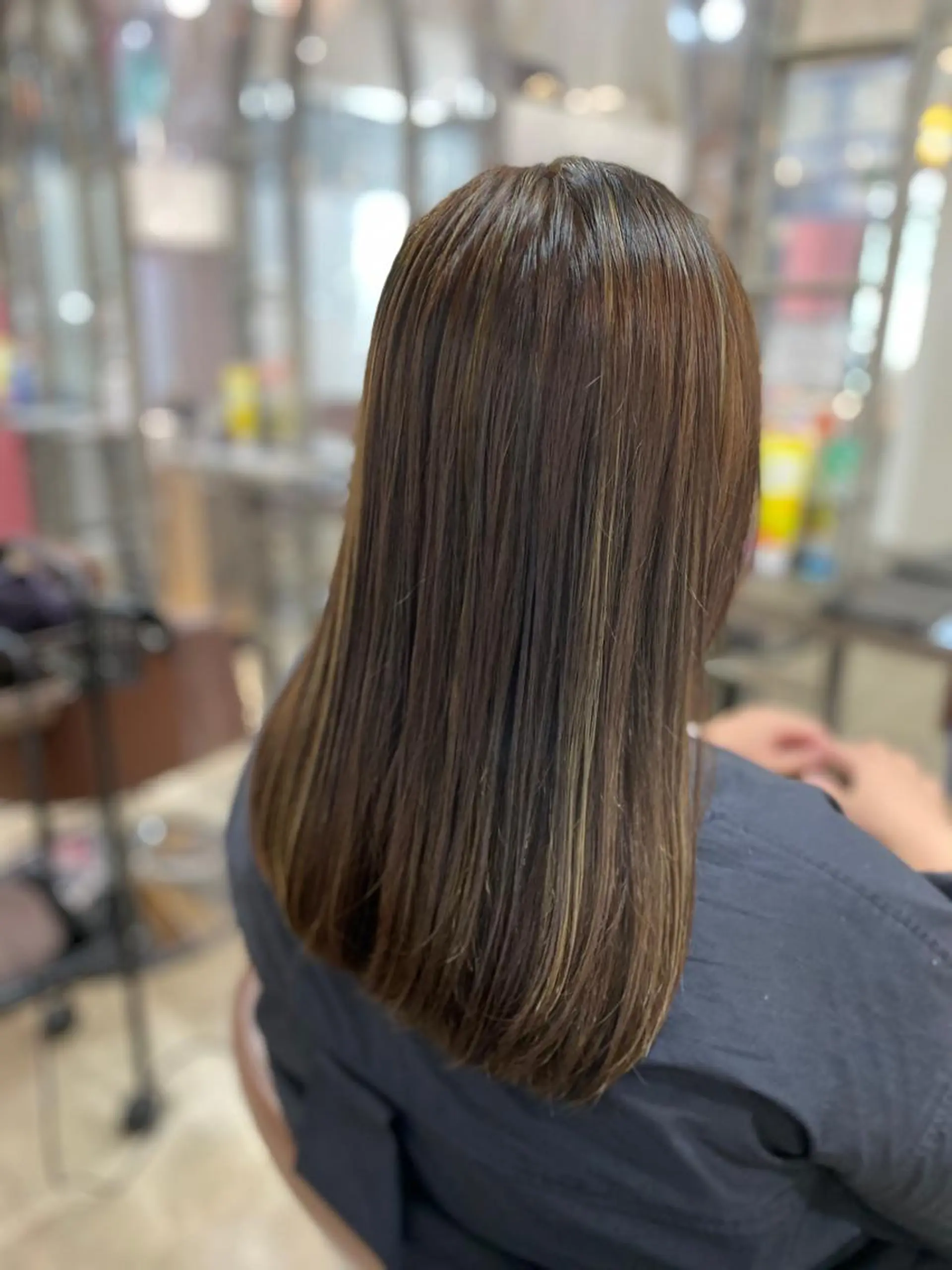 ミディアム エリアNo.1カラー ⭐️hikaru⭐️のヘアスタイル