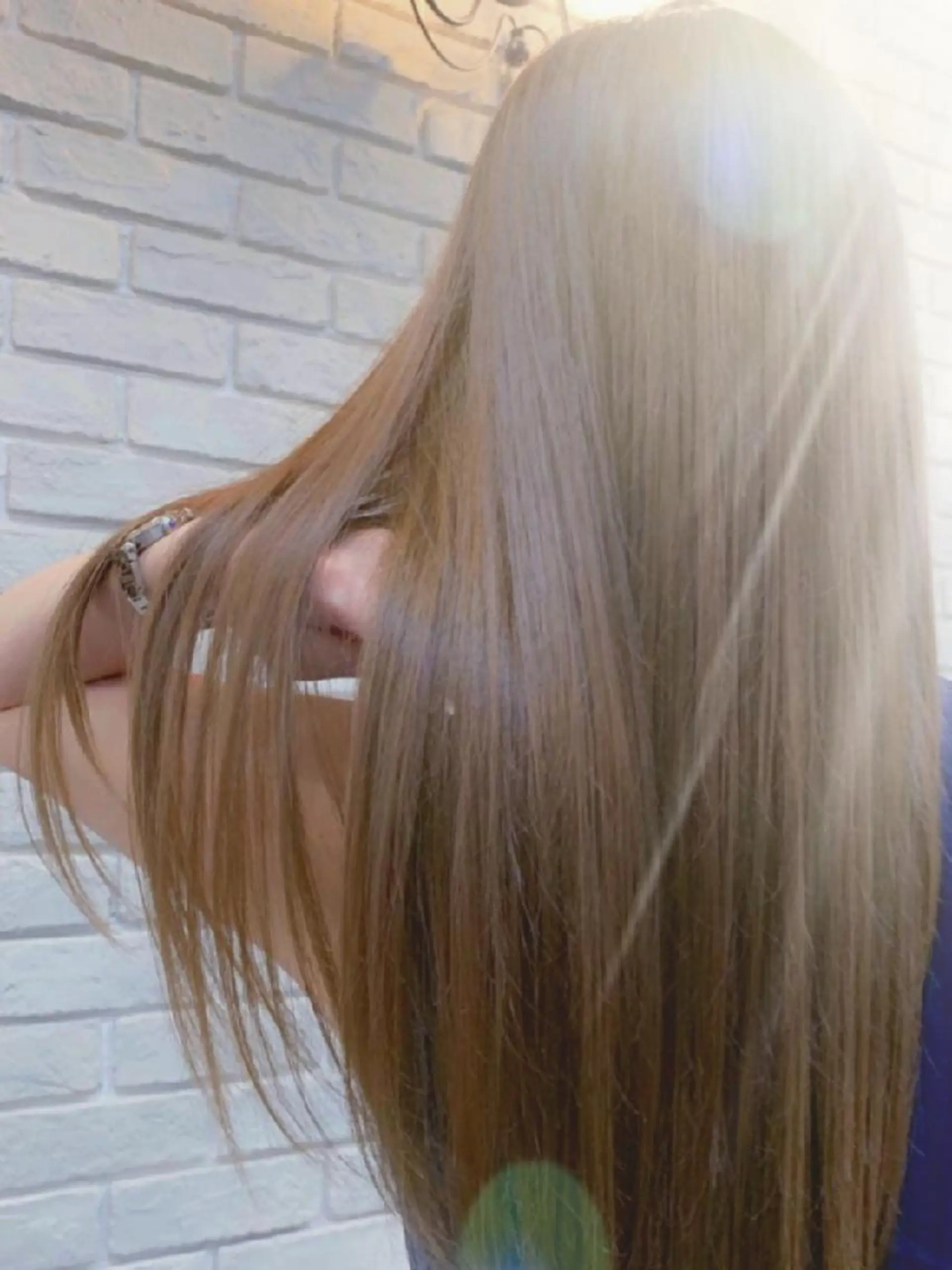 ロング カラー イルミナカラー ヘアカラー 縮毛矯正 トリートメント tha salon【ザ サロン】所属・柴田 えいじのヘアスタイル