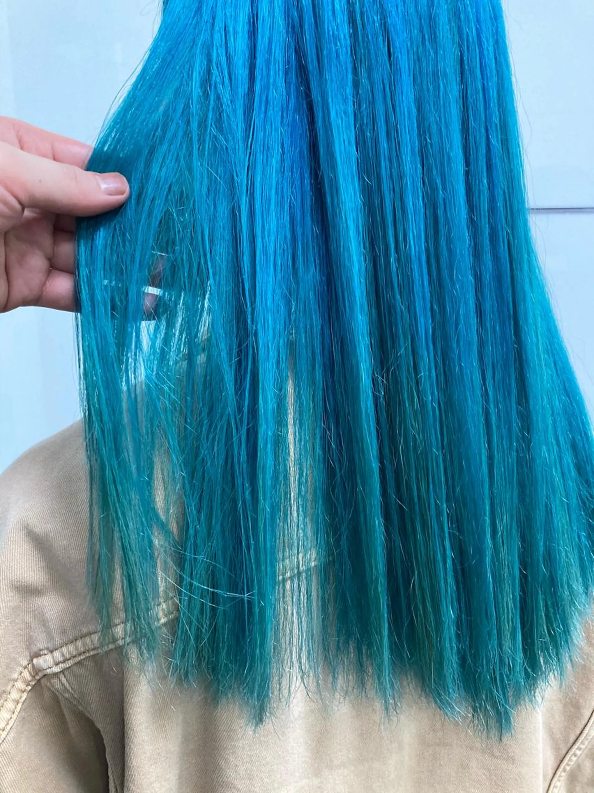 セミロング カラー ヘアカラー 髪質改善/痛ませ ないカラー/西村航大のヘアスタイル