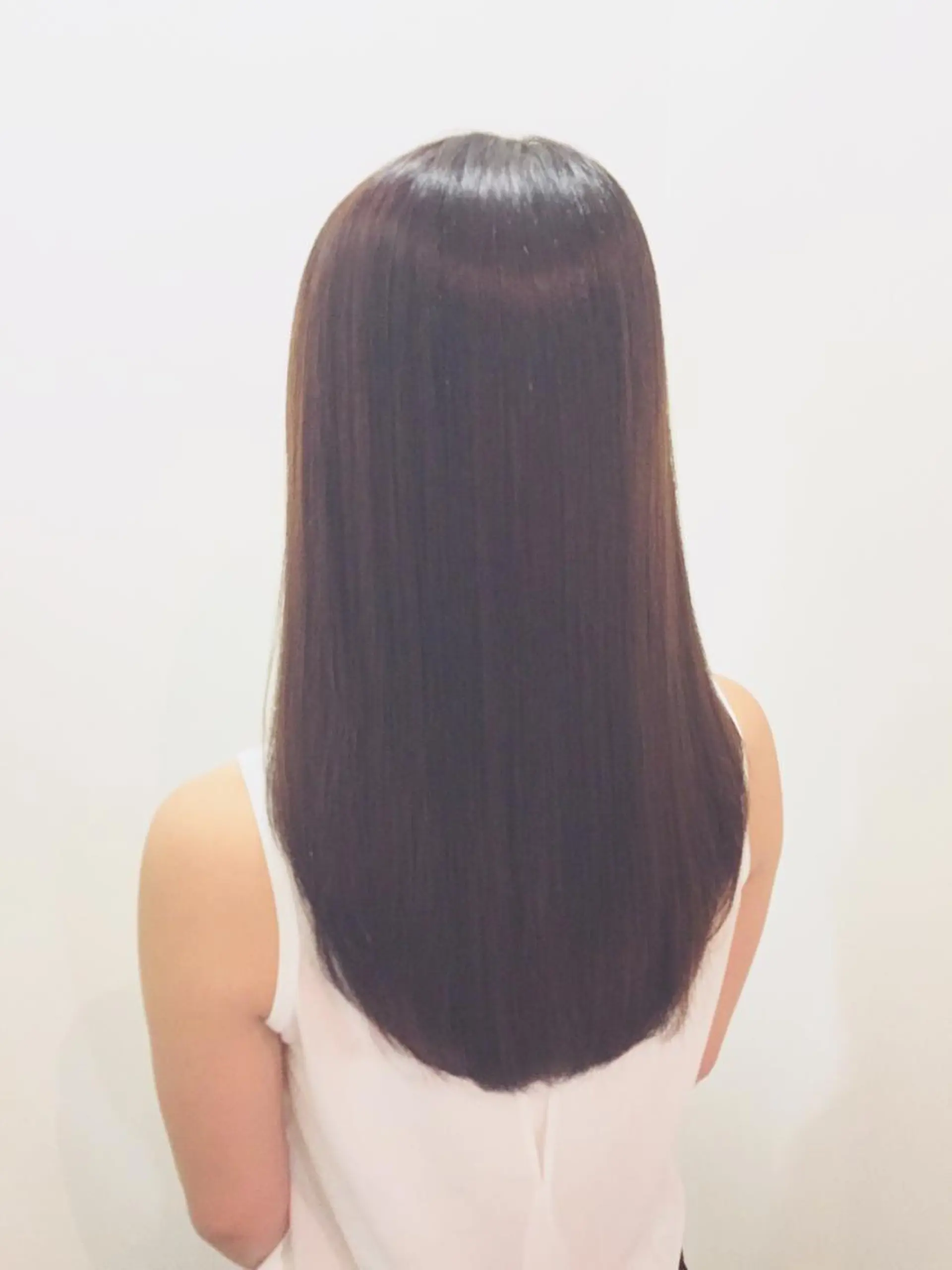 セミロング パーマ セミロングパーマ ストレートパーマ カット ヘアカラー 縮毛矯正 トリートメント ヘアセット 坂本 なつきのヘアスタイル