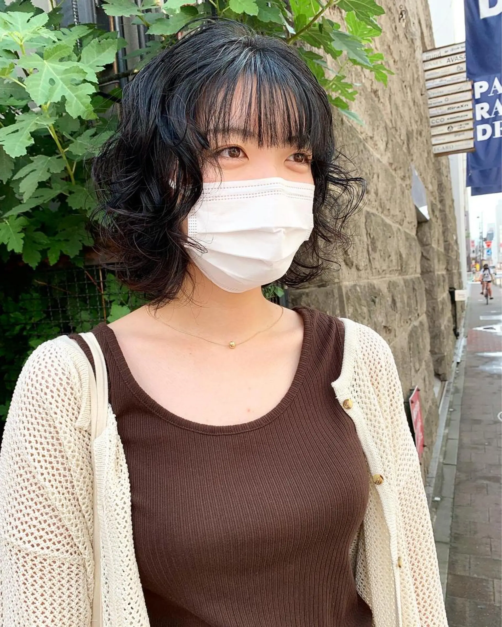 ショート パーマ カット パーマ トリートメント tension 【テンション】のヘアスタイル