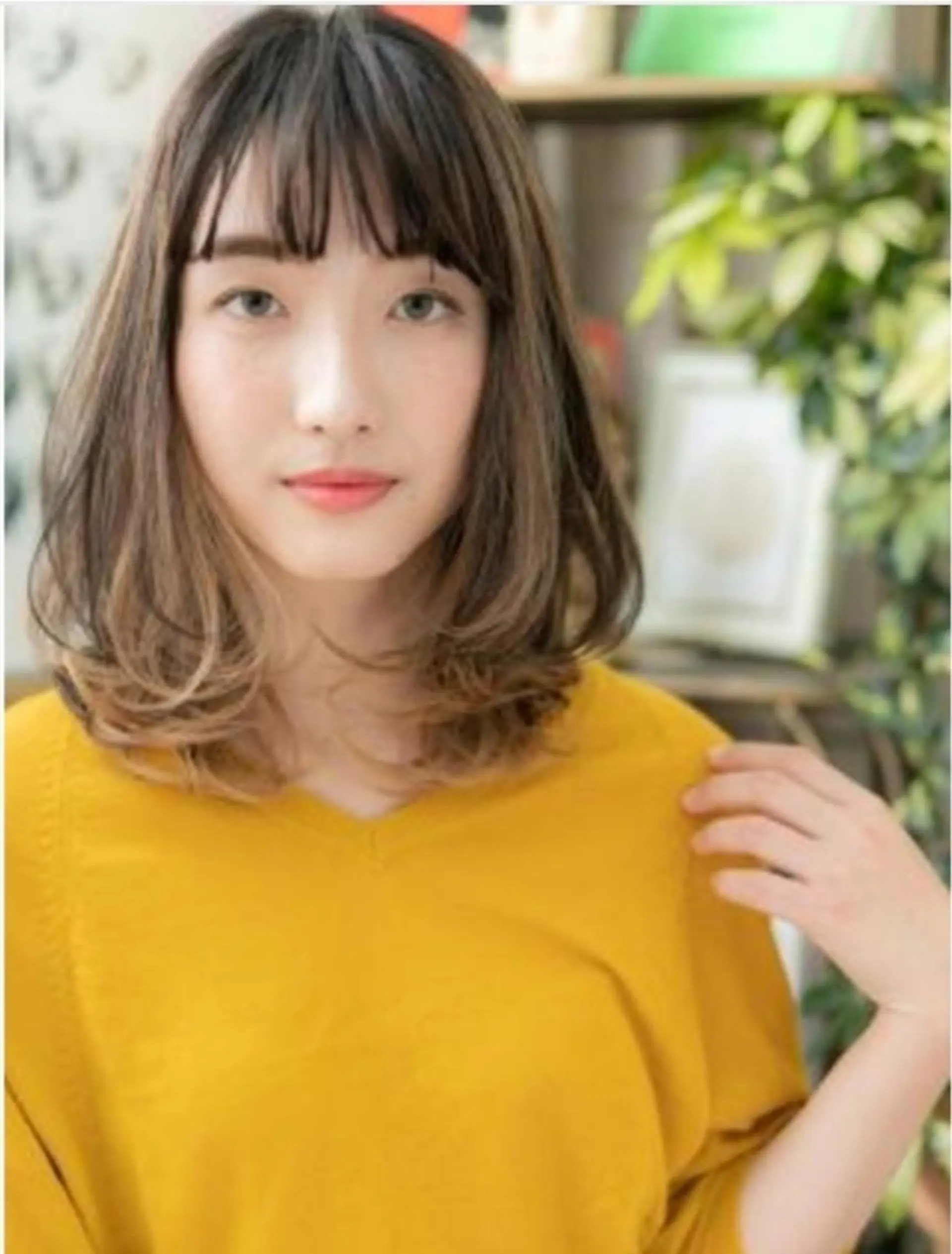 ミディアム カラー 中野 雄介のヘアスタイル