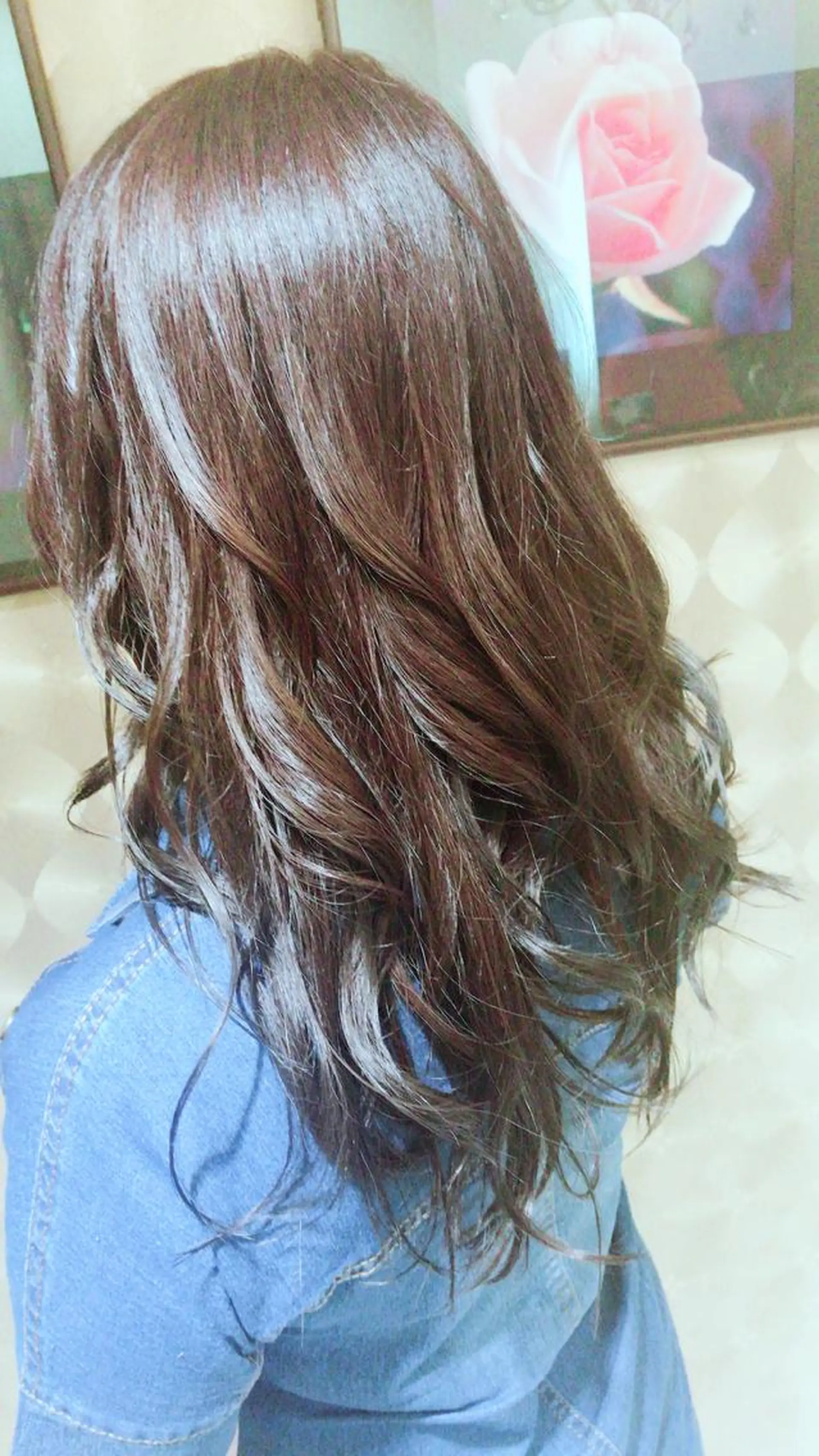 セミロング ヘアカラー トリートメント ヘアセット ✨上村 潤平✨メンズヘア✨のヘアスタイル