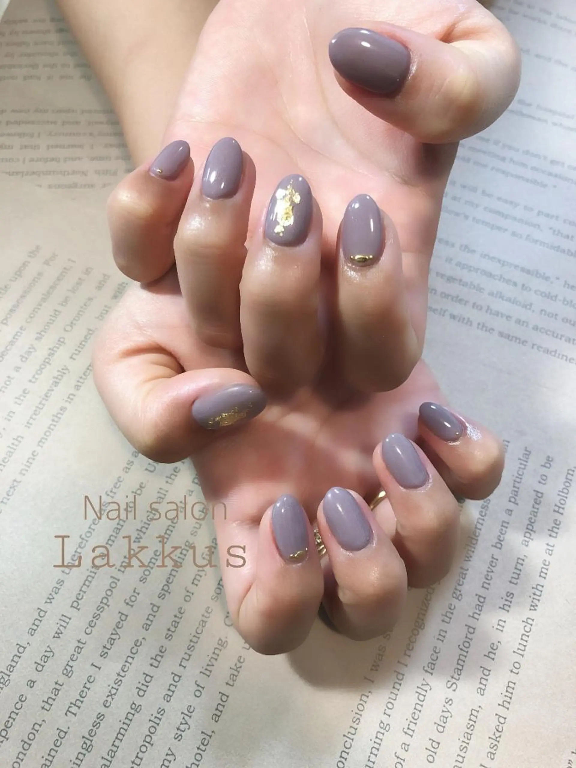 ネイル ハンドネイル Lakkus T－Mのネイルデザイン