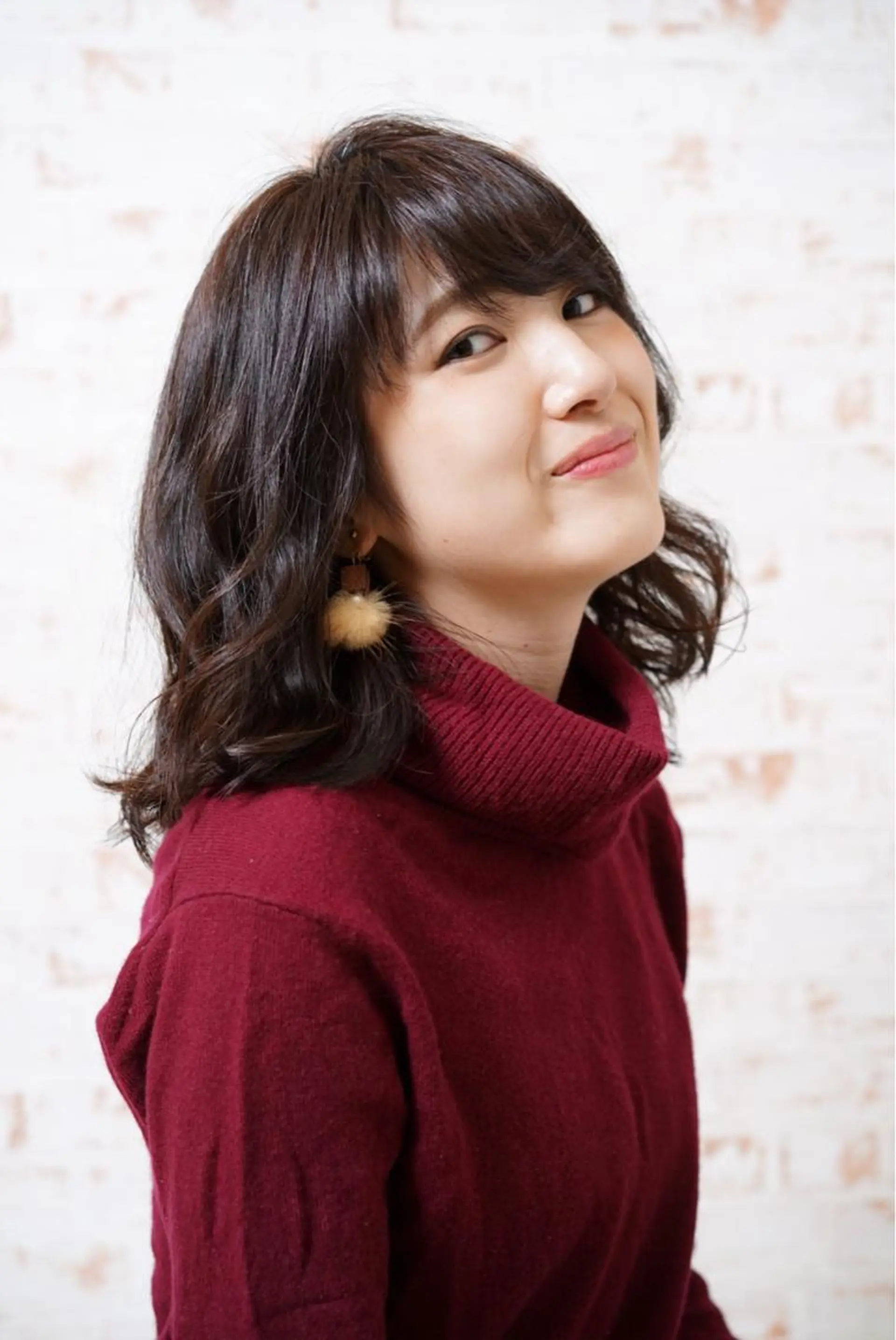 ミディアム カラー パーマ KAIzen. tomoのヘアスタイル