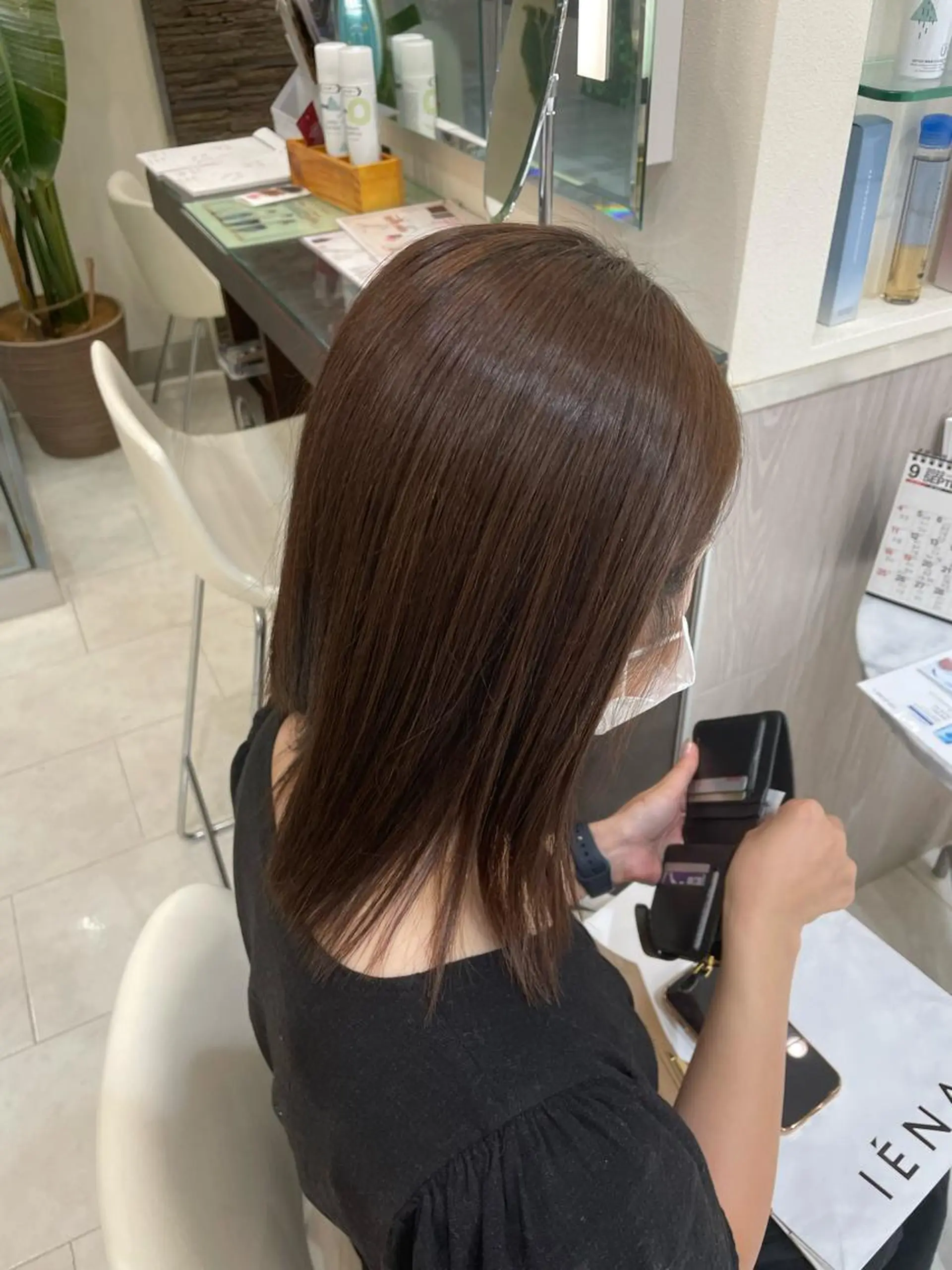 ミディアム 原田 聖也のヘアスタイル