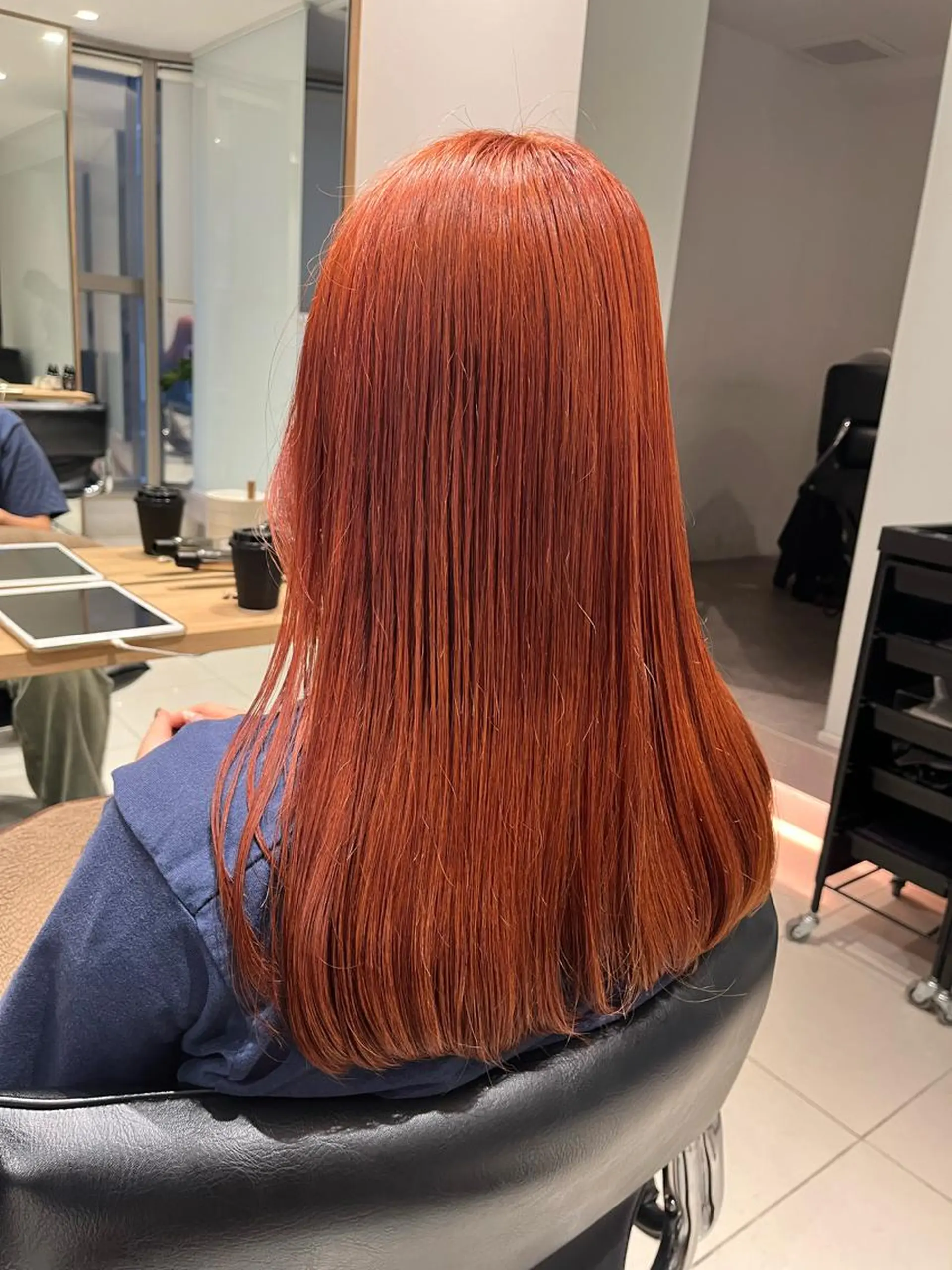 ロング カラー ヘアアレンジ 黒髪 ブリーチ ケアブリーチ カシス ディープラベンダー stylist ◎RUKI.のヘアスタイル