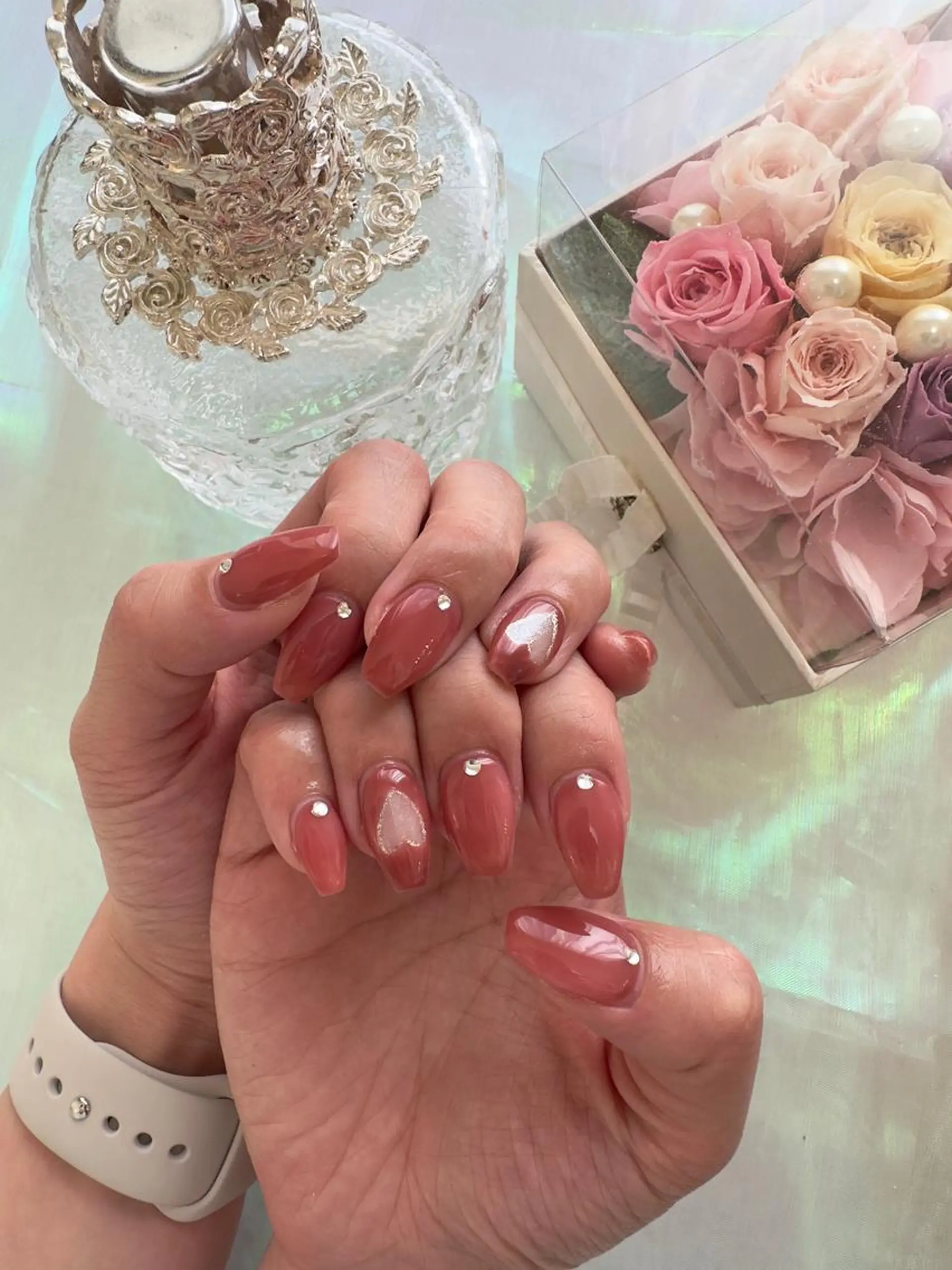 ネイル ハンドネイル CREVIO 小美玉店所属・CREVIO小美玉店 店長RIRIのネイルデザイン