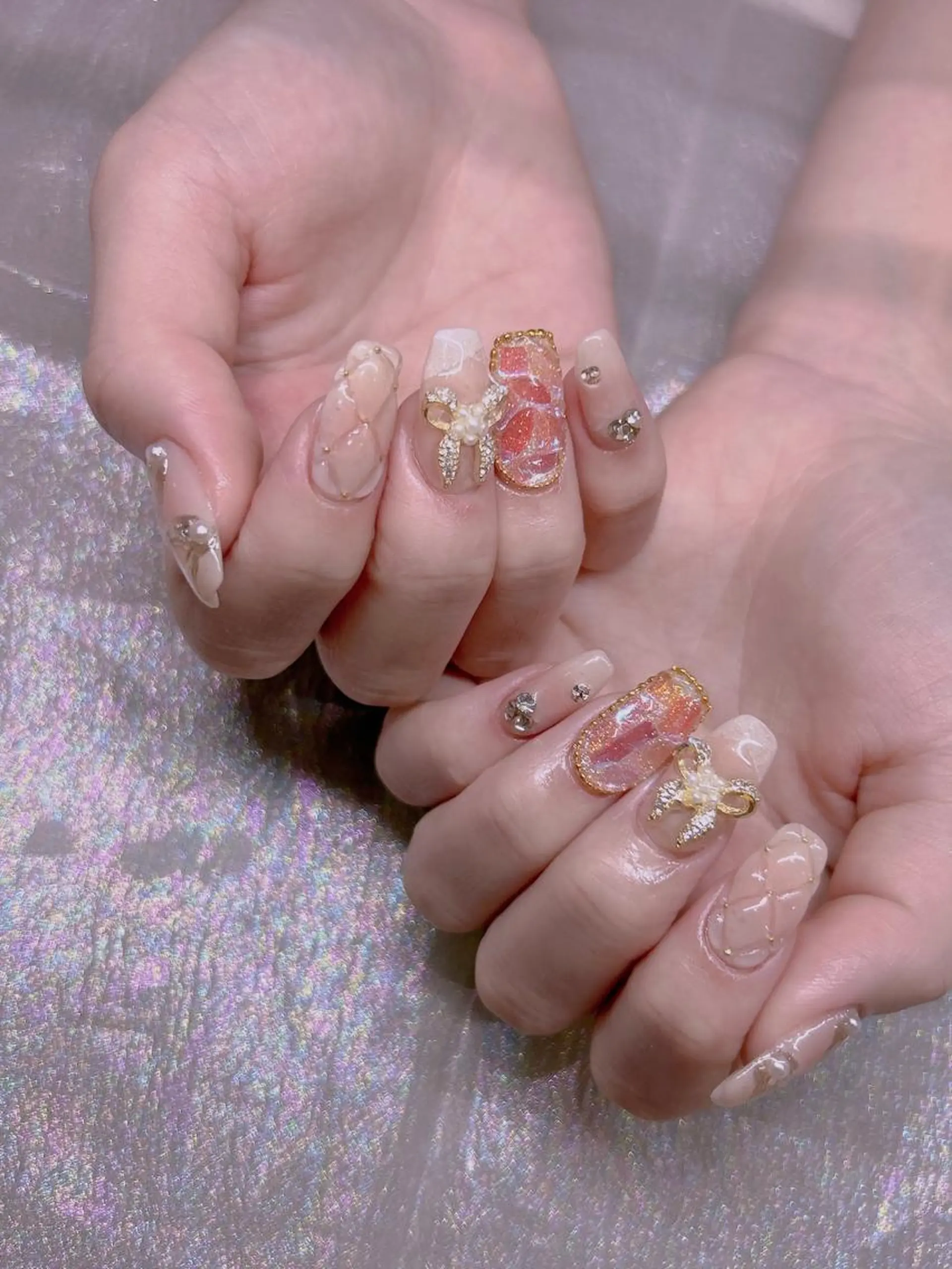 ネイル 長さだし専門店 M2　rikaのネイルデザイン