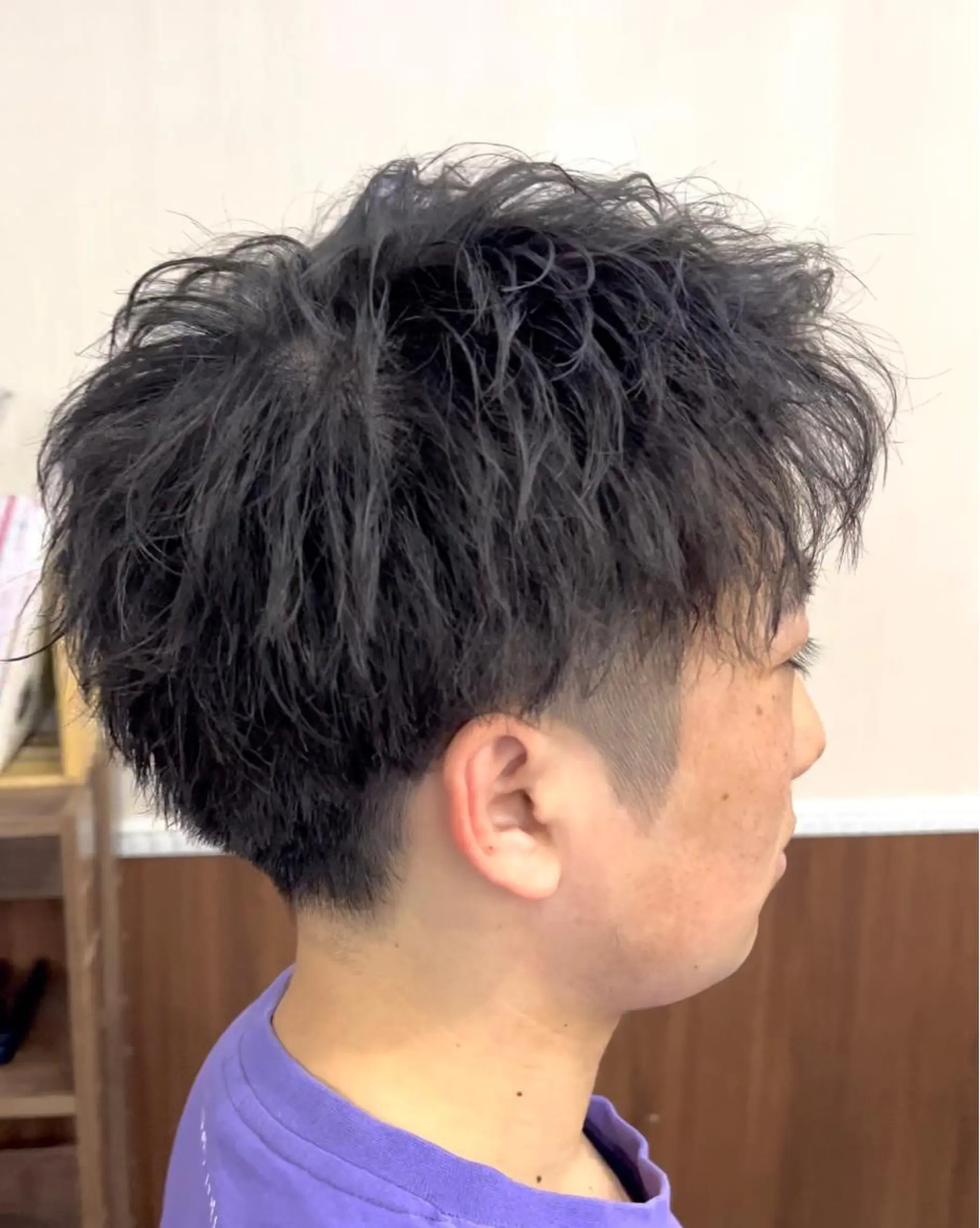 メンズ アップバング マッシュ 🧸メンズ専門🧸 蛯名修人のヘアスタイル