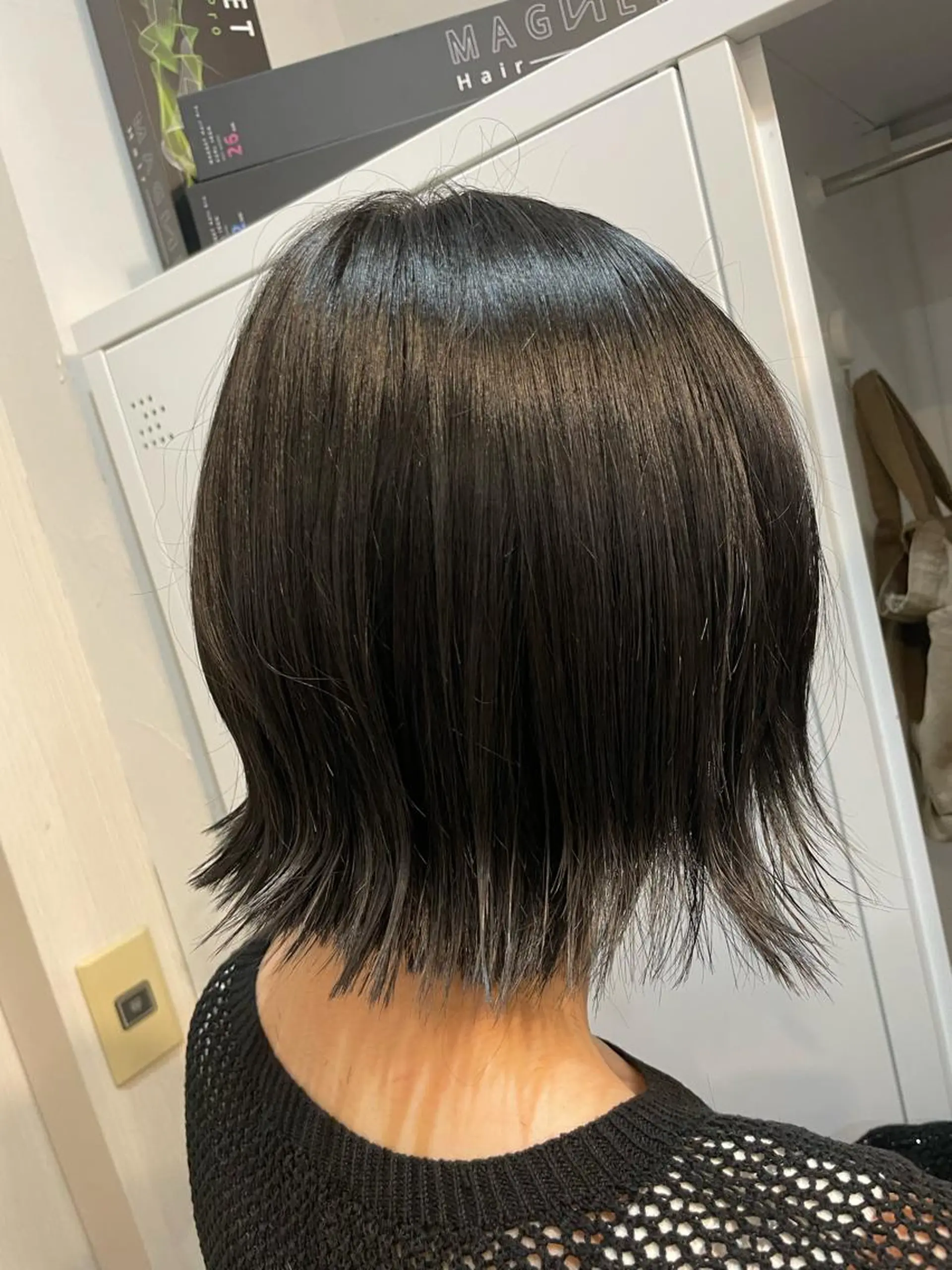 ショート ボブ 外ハネヘア 🔆髪質改善 透明感 カラー🔆佐々木貴仁のヘアスタイル