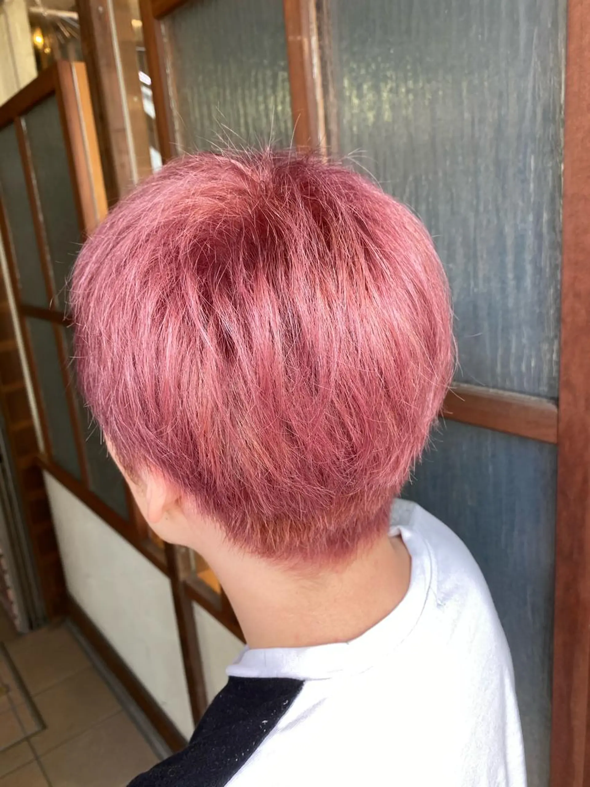 ショート カラー パーマ ヘアアレンジ メンズ キッズ ネイル マツエク・マツパ 🌈髪質改善・美髪矯 正・平野瀬乃🌈のヘアスタイル