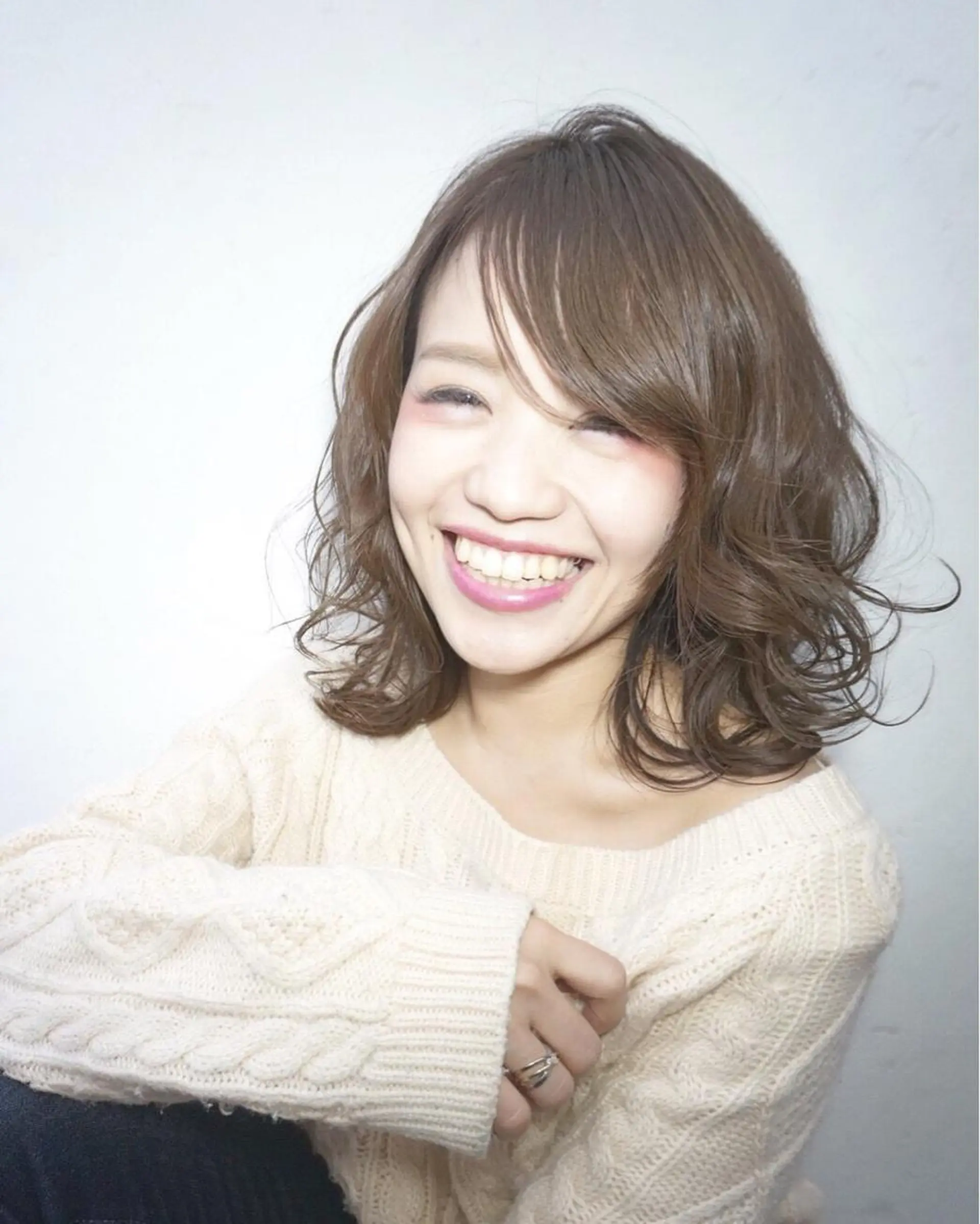 ミディアム カラー ヘアカラー トリートメント sharesalon セキケイタのヘアスタイル