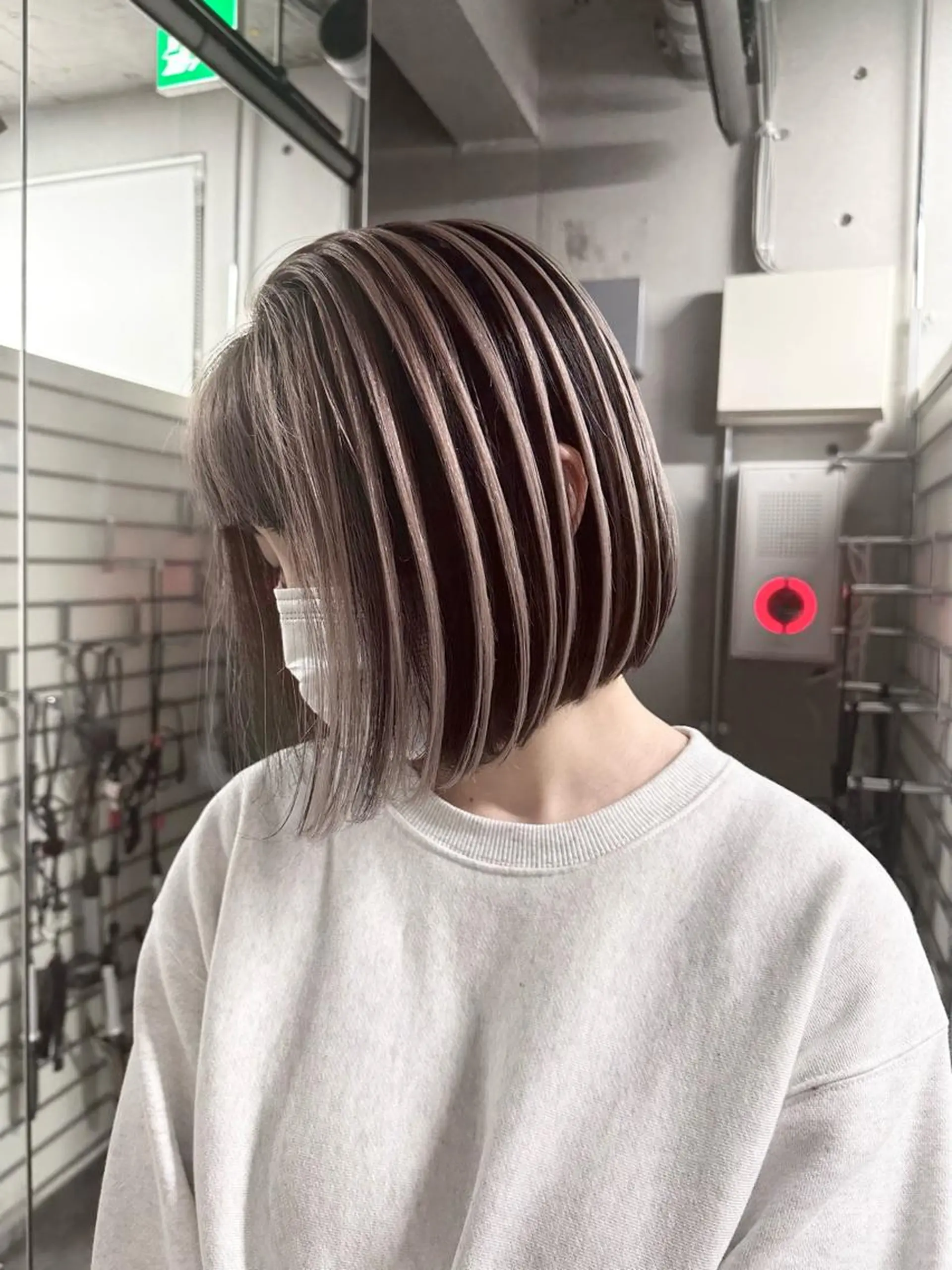 カラー 草島 友樹のヘアスタイル