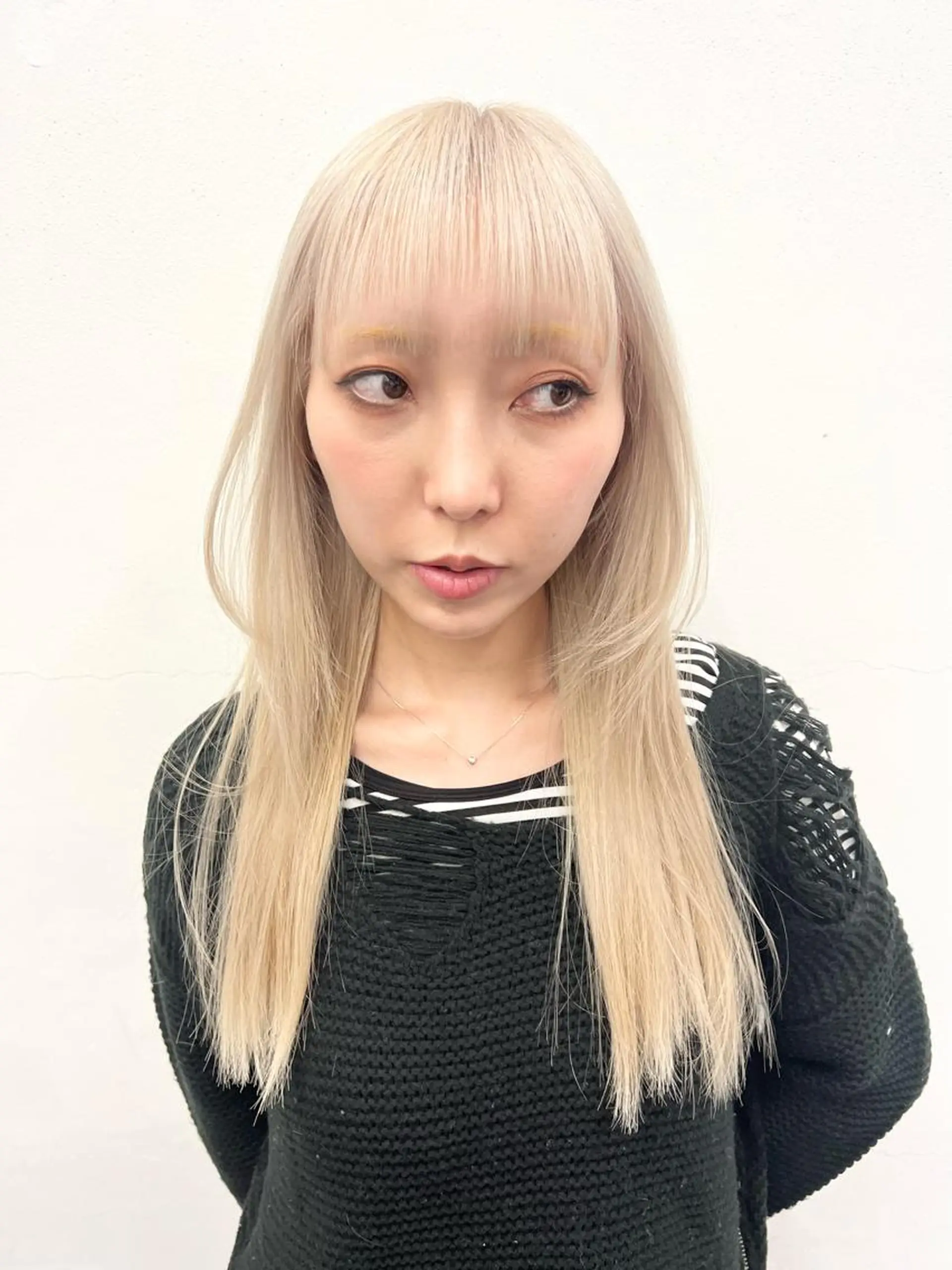 セミロング カラー ヘアアレンジ HARU//原宿🤍 リピート率NO.1のヘアスタイル