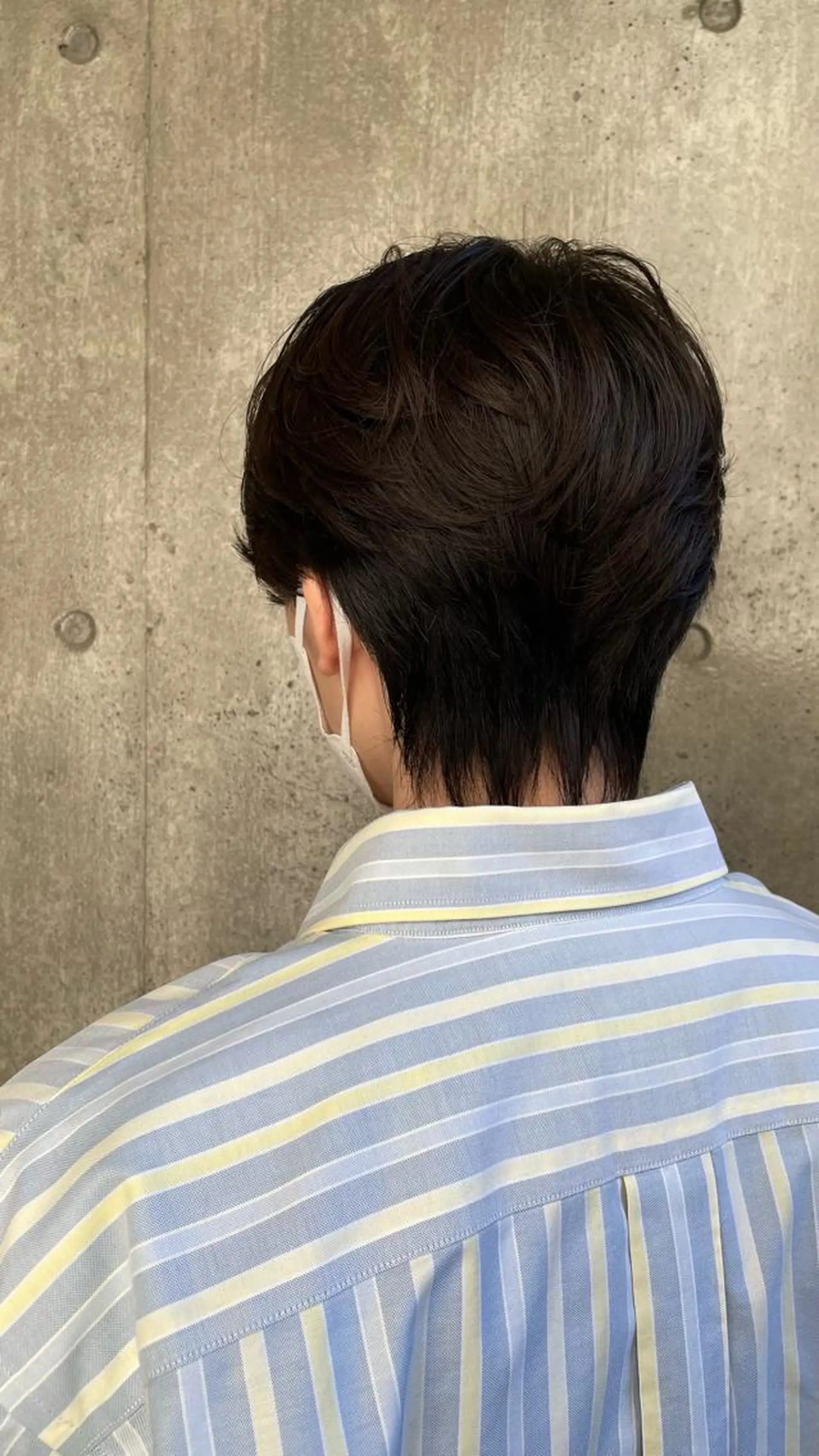 パーマ メンズ もりたみかこ 美容師お休み中のヘアスタイル