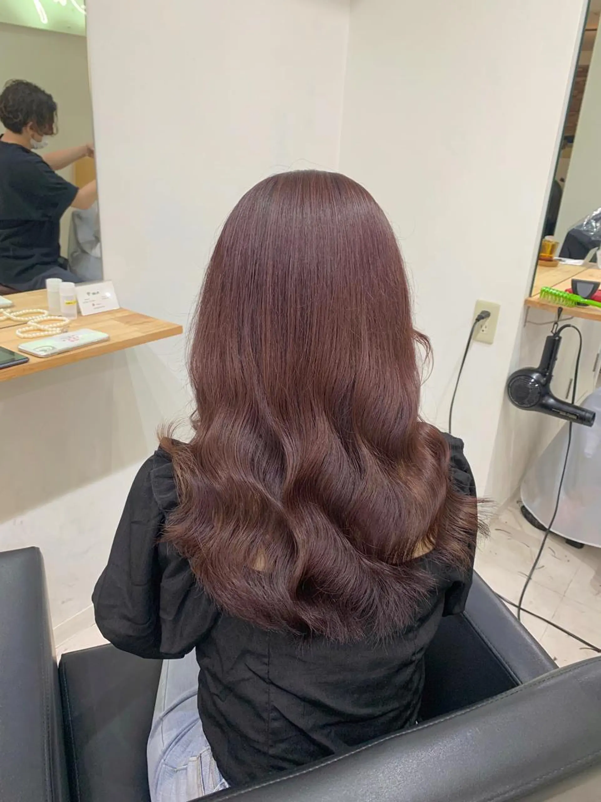 セミロング カラー ヘアカラー トリートメント little 小濱彰太のヘアスタイル