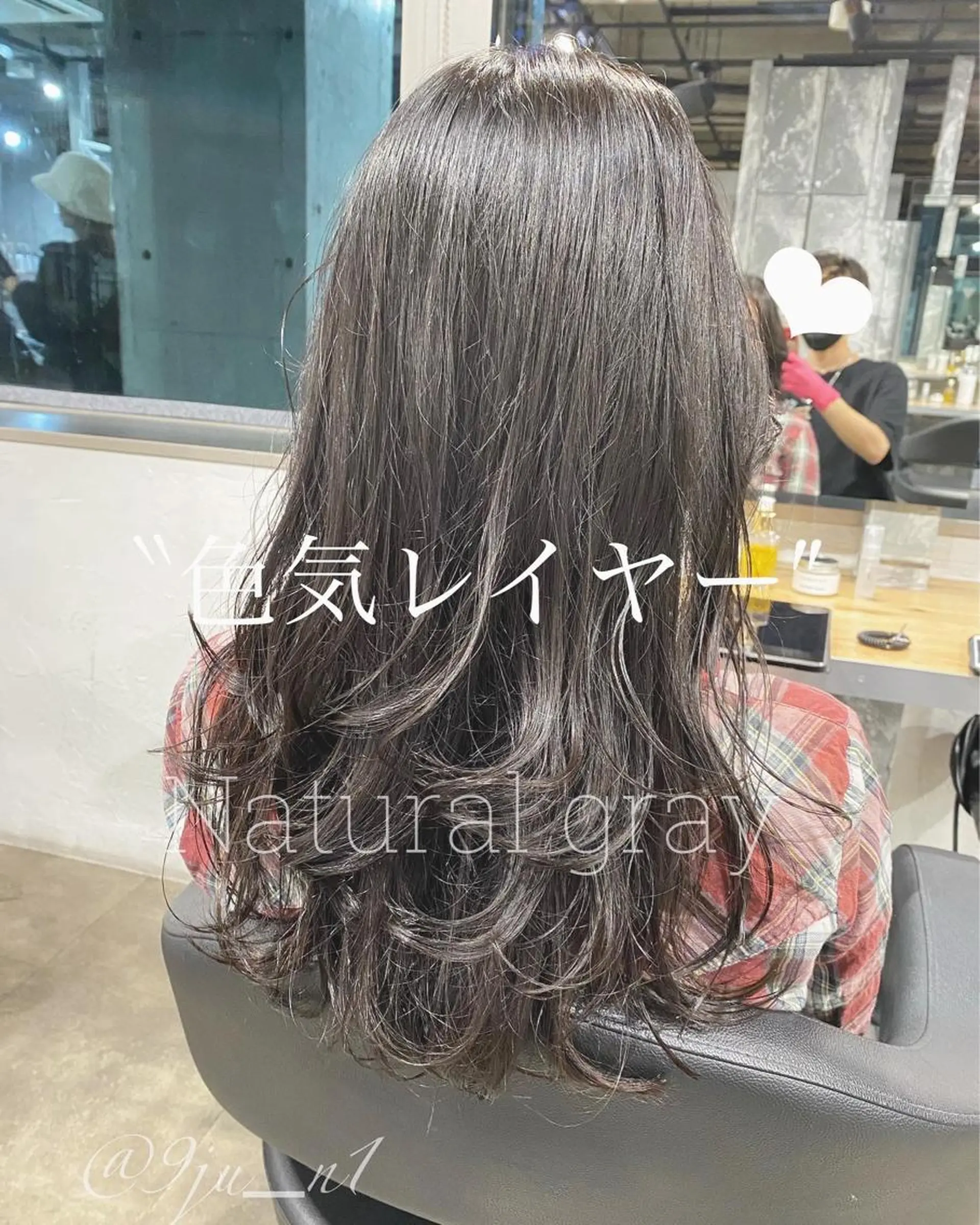 ミディアム カラー ヘアアレンジ キッズ ネイル マツエク・マツパ 当日予約⭕️ JUNYAのヘアスタイル