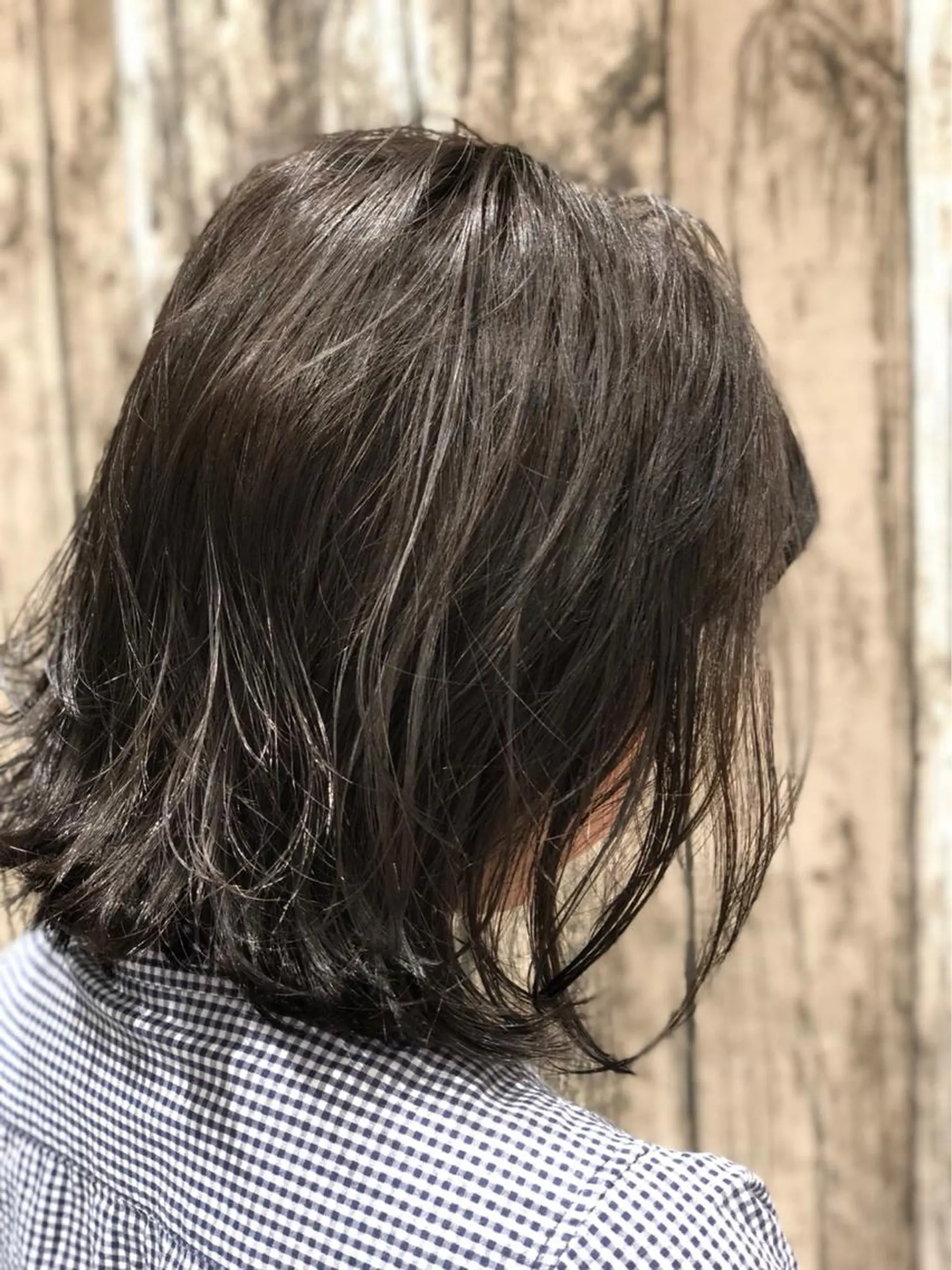 ミディアム カラー ブルーカラー ブルージュ 縮毛矯正/髪質改善 /韓国風　山川春輝のヘアスタイル