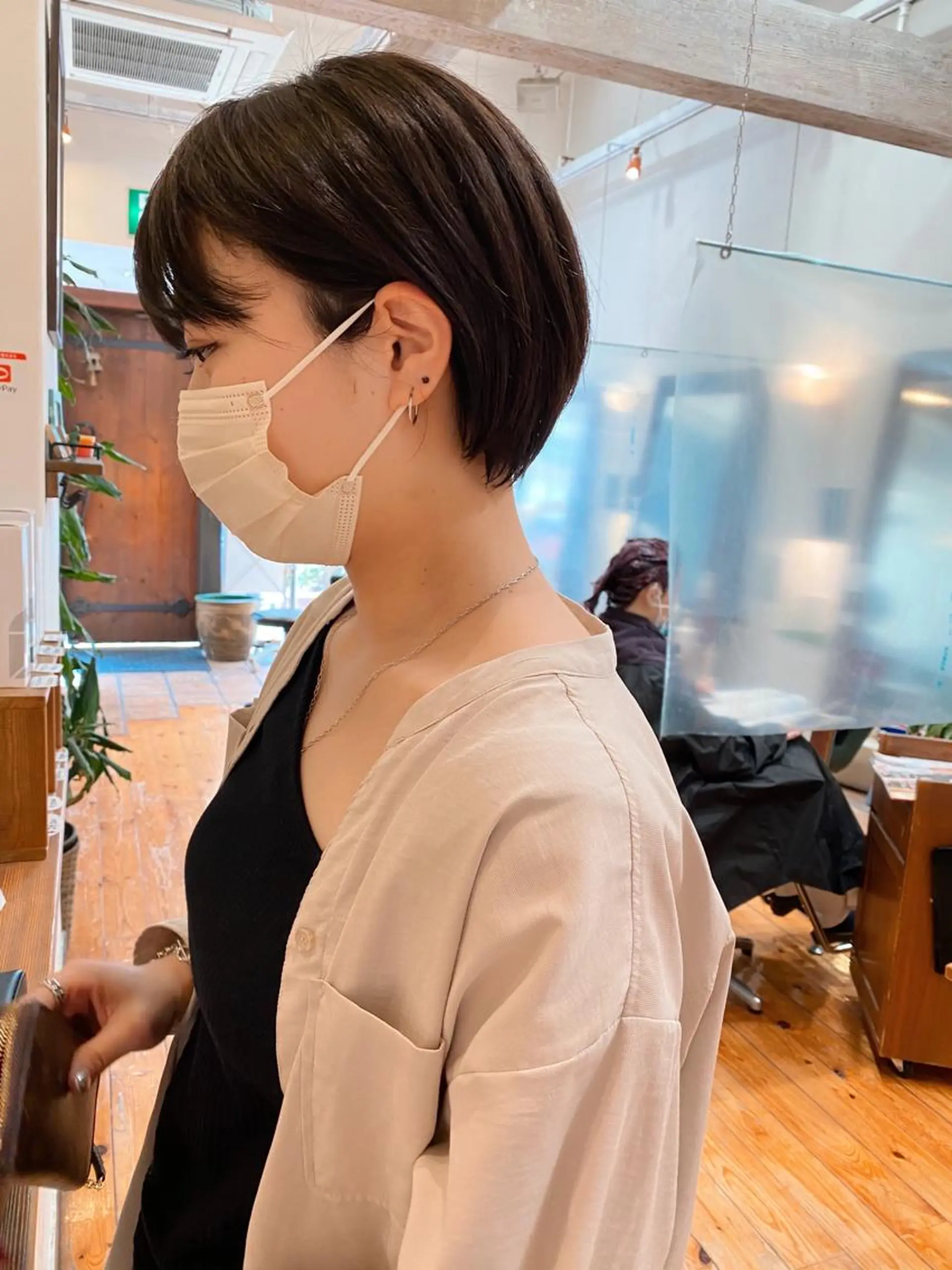 ショート カラー メンズカット特化柏駅 徒歩3分LOUのヘアスタイル