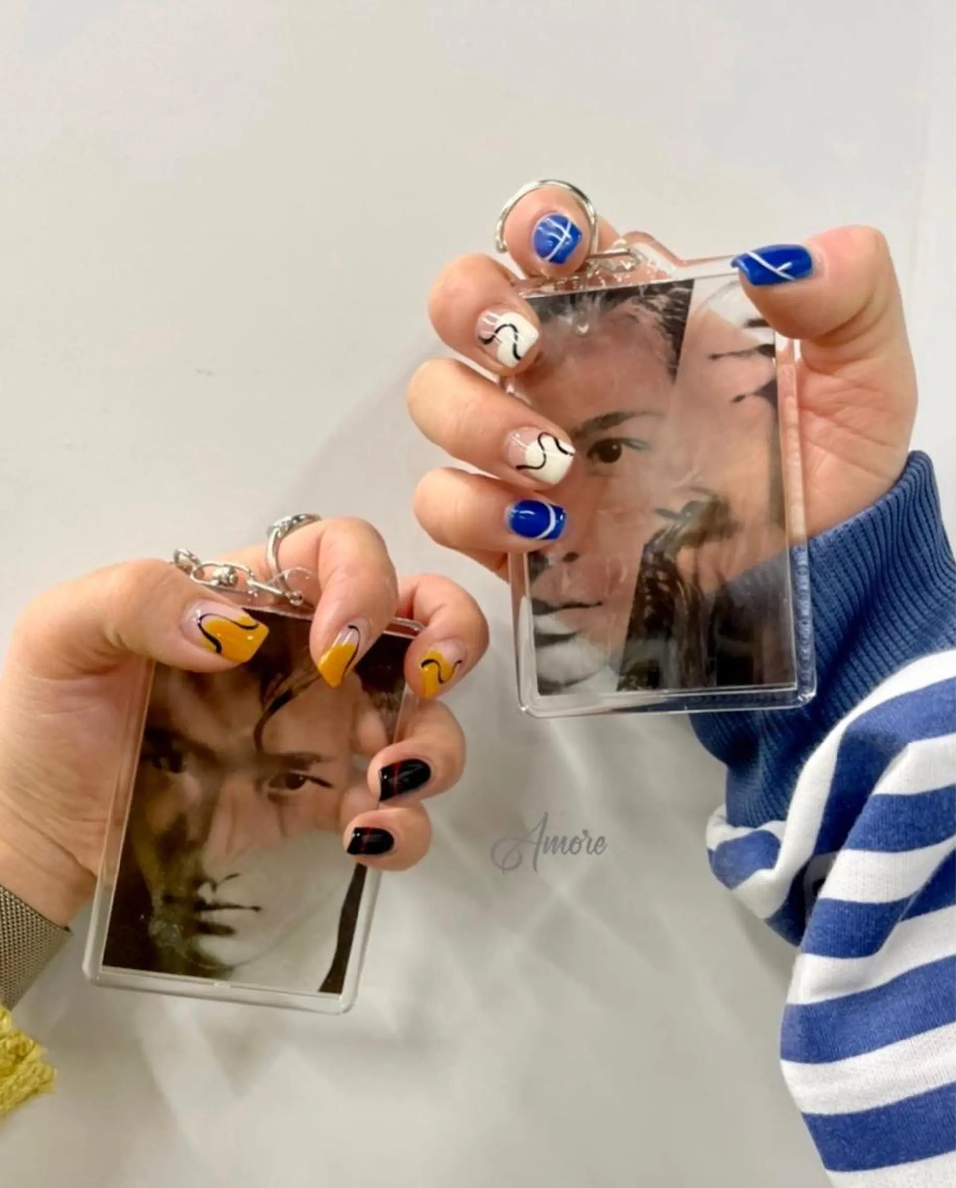 ネイル ジェルネイル 氷ネイル・うるうるネイル マグネットネイル ミラーネイル ニュアンスネイル You kyehwaのネイルデザイン