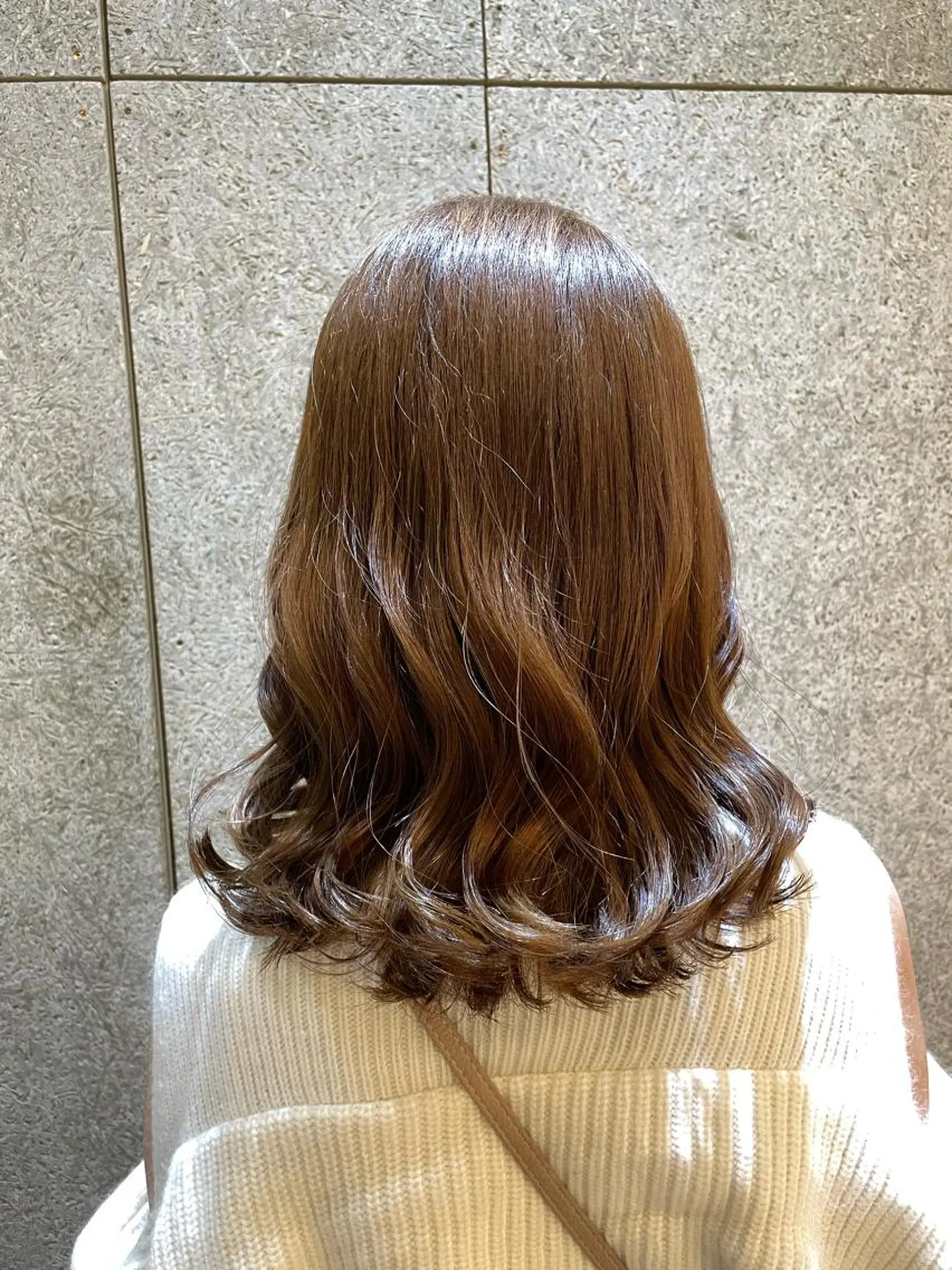 パーマ 💘韓国レイヤー上 品カラーruru💘のヘアスタイル