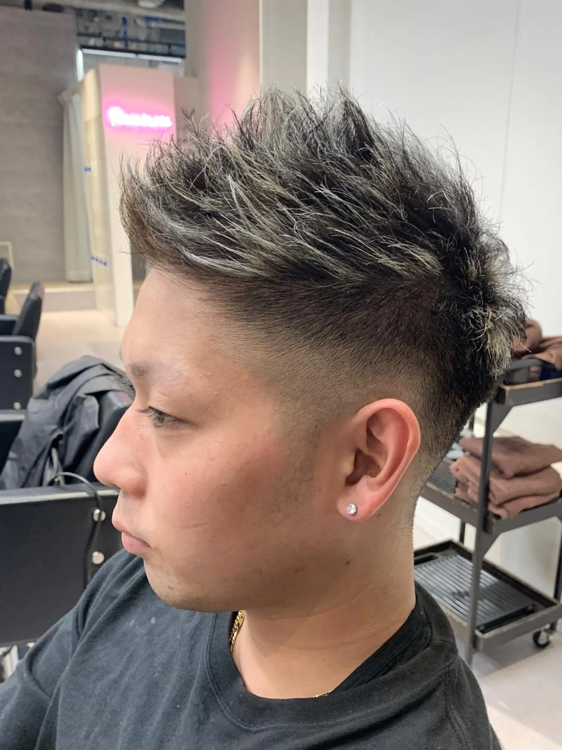 ショート カラー メンズ カット ヘアカラー ❤️Ruminate 日暮里店❤️のヘアスタイル