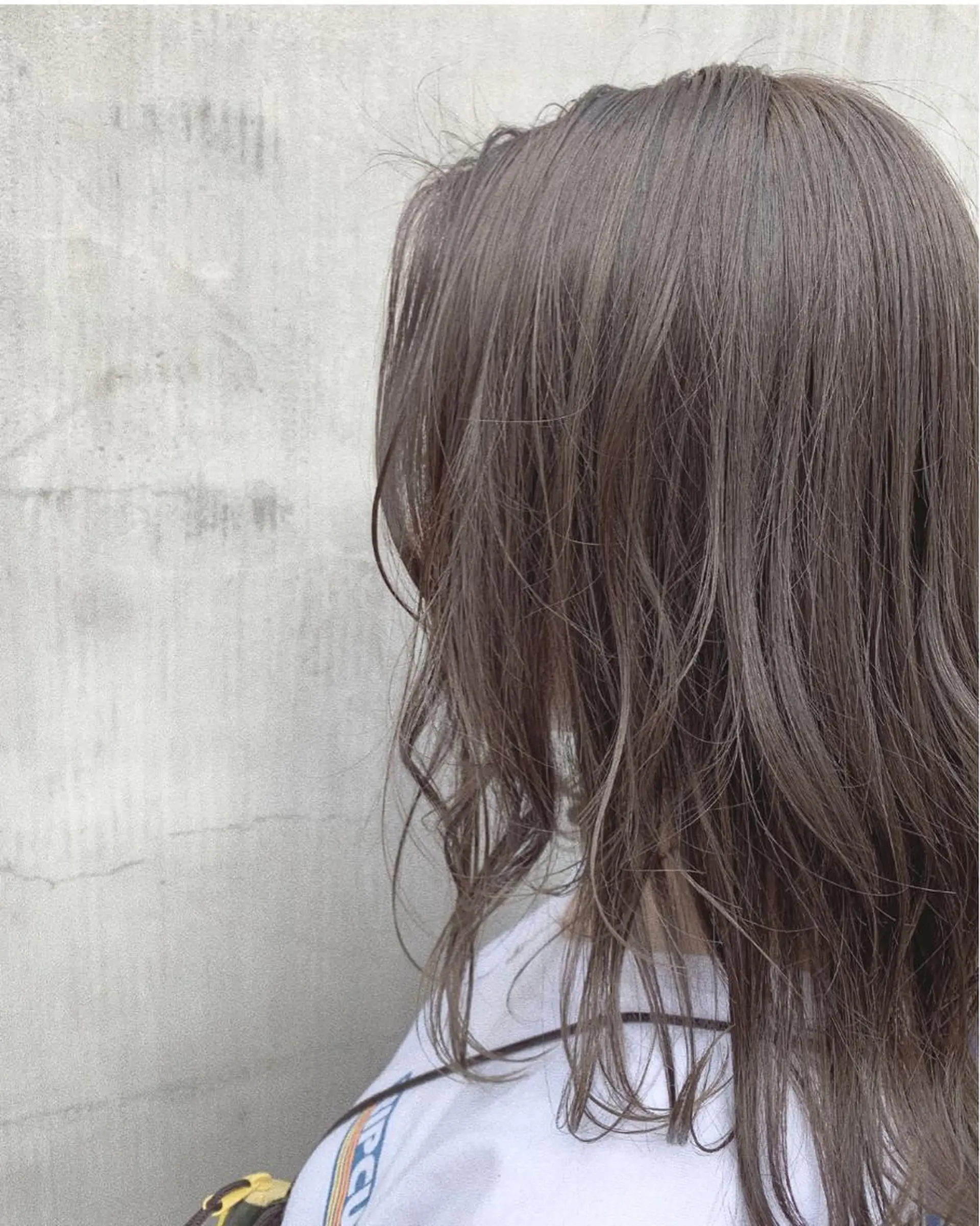 セミロング カラー 高橋 りえのヘアスタイル