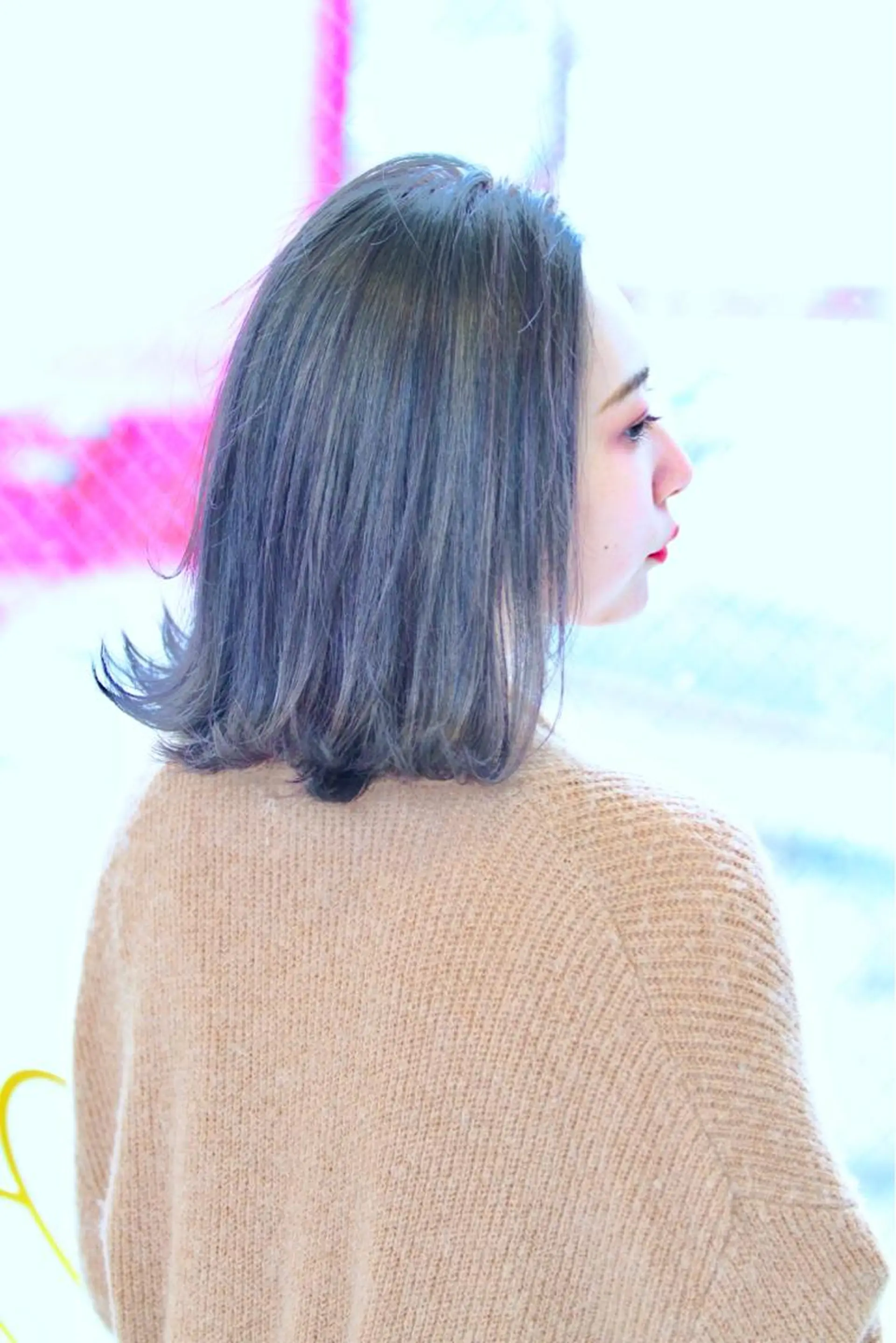 ミディアム カラー 髪質改善酸性縮毛矯正 酸性ストレート◎鈴木のヘアスタイル