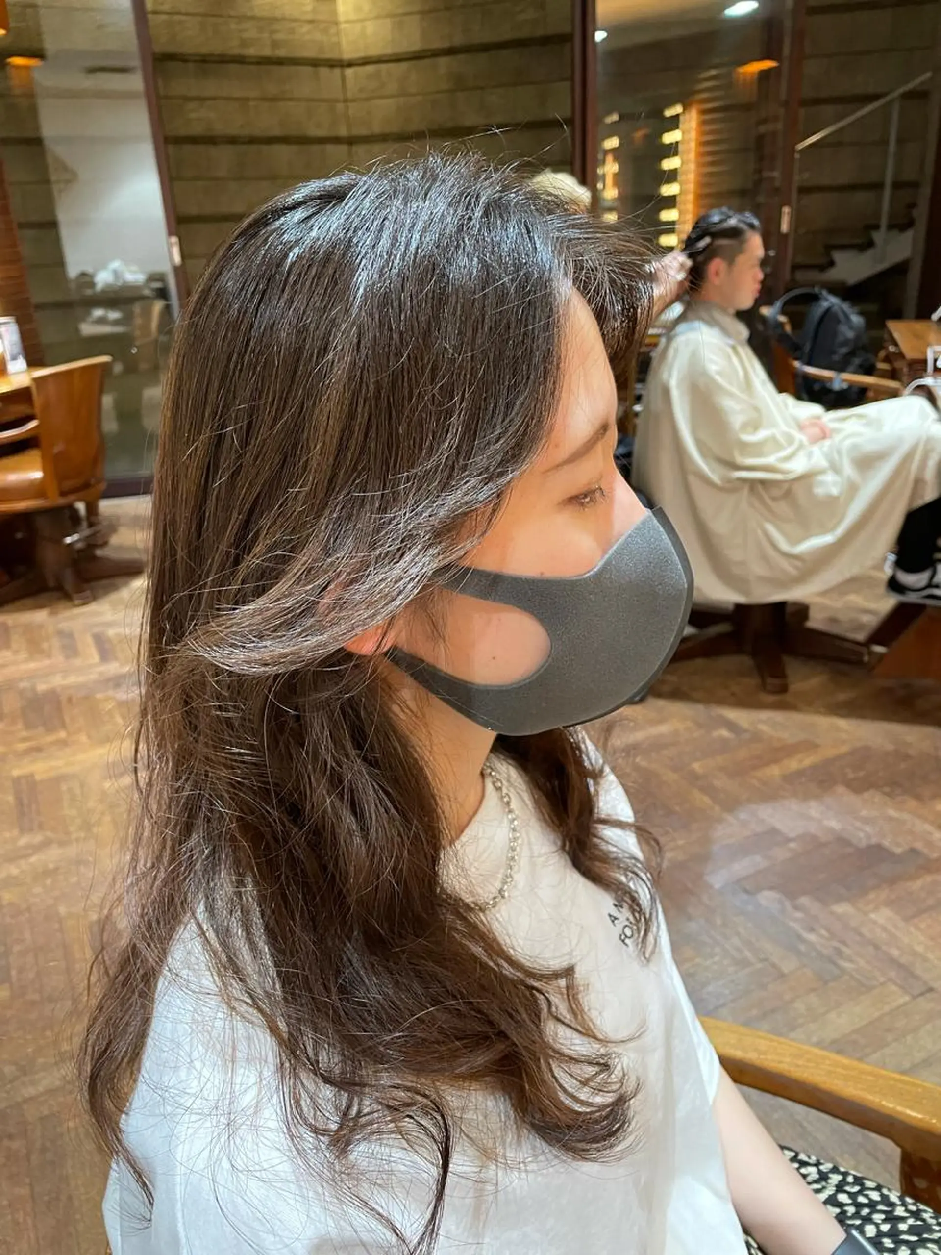 セミロング 韓国風ヘア トリートメント stylist YUTOのヘアスタイル