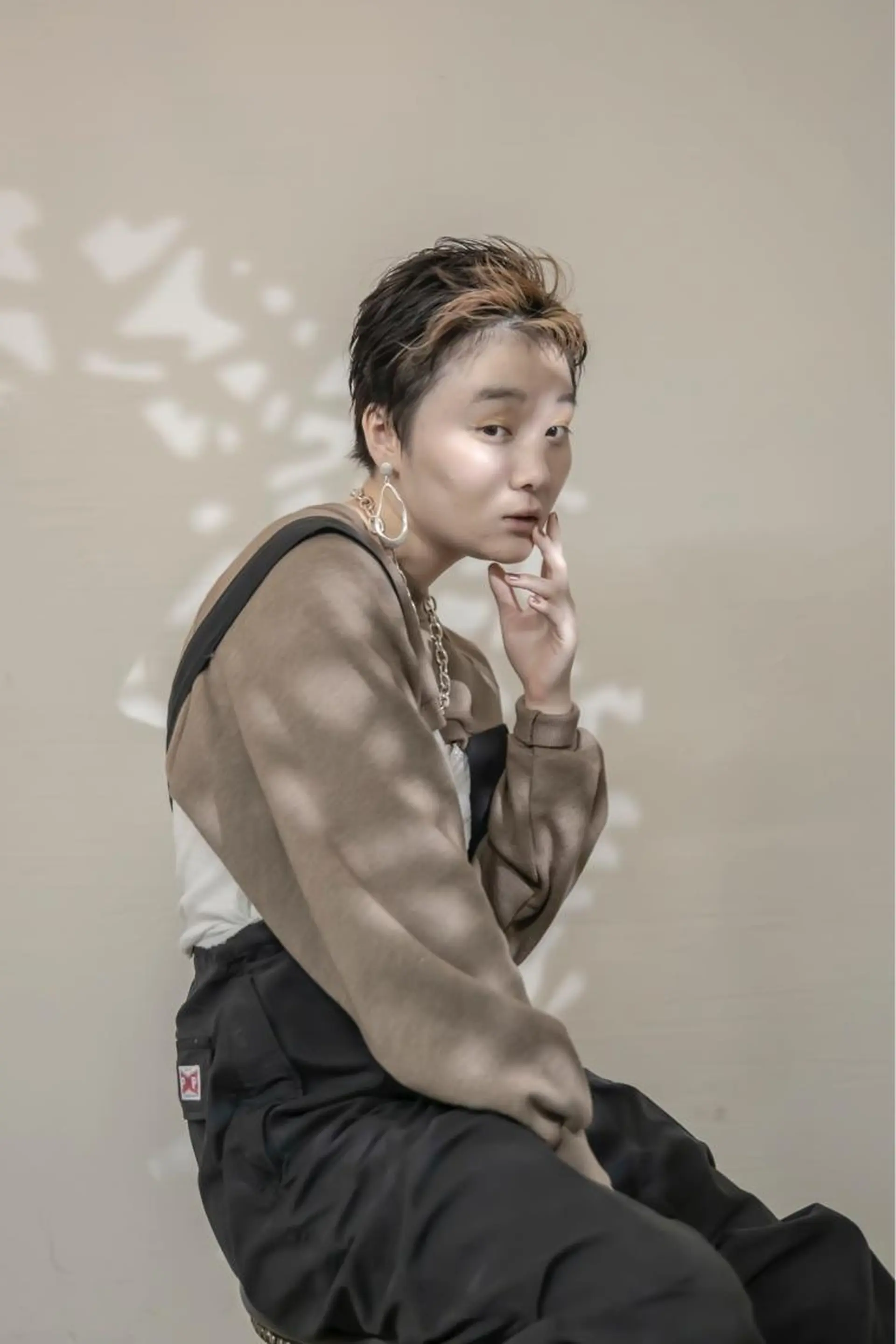 ショート ヘアアレンジ ヘアカラー hair design girl所属・［girl］ MIKIのヘアスタイル