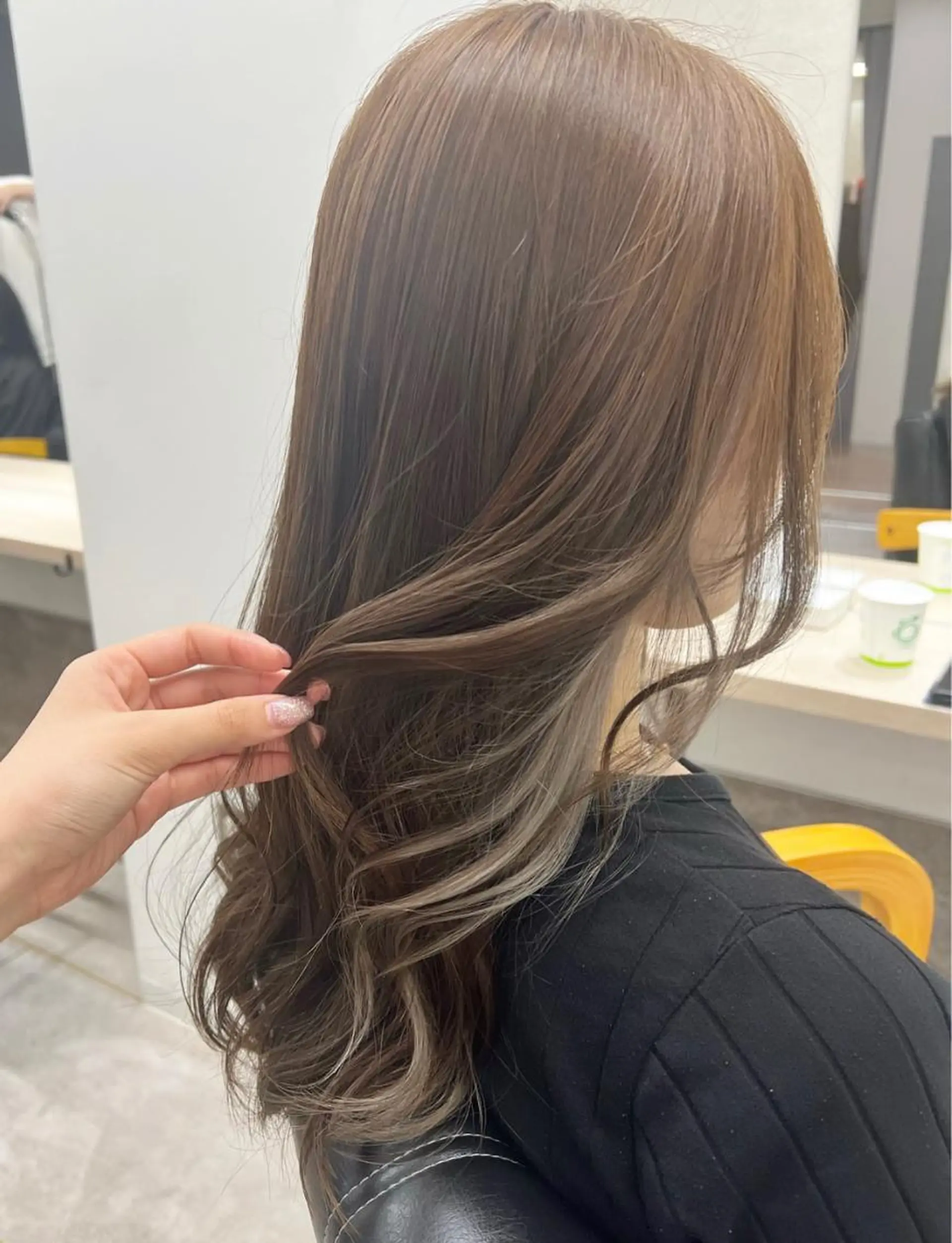 カラー ヘアカラー トリートメント GiseL 博多 ほのかのヘアスタイル