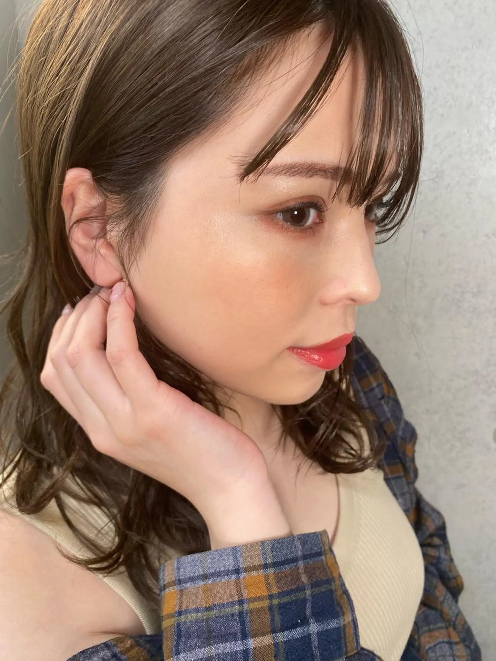 ミディアム カラー パーマ アイブロウ 渋谷パーソナルカラー 診断🌈✨井上のその他イメージ