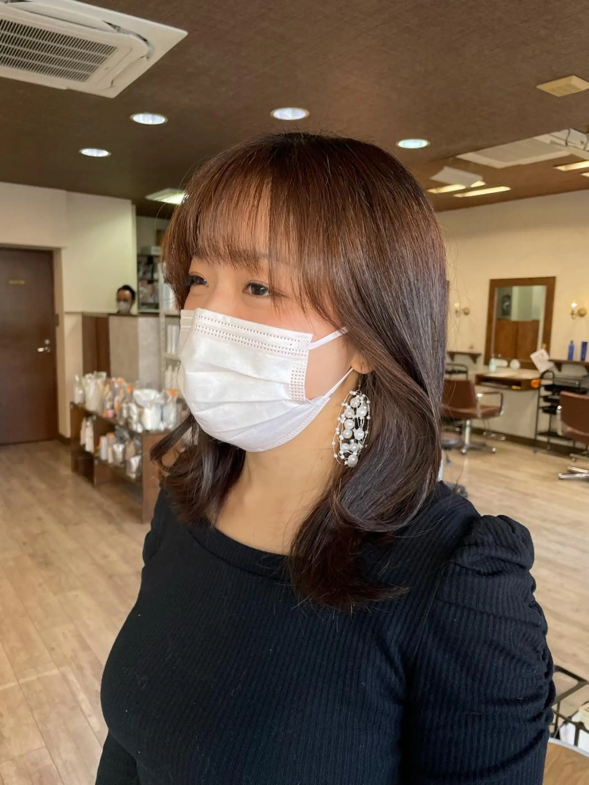 セミロング ヘアアレンジ 🫧ヒシダアキ taboo.i🫧のヘアスタイル