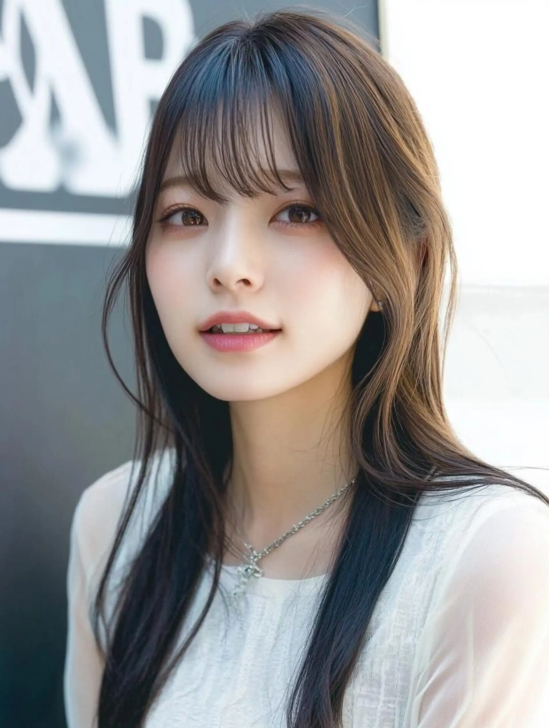 ミディアム カラー JILL by GiseL/天神のヘアスタイル