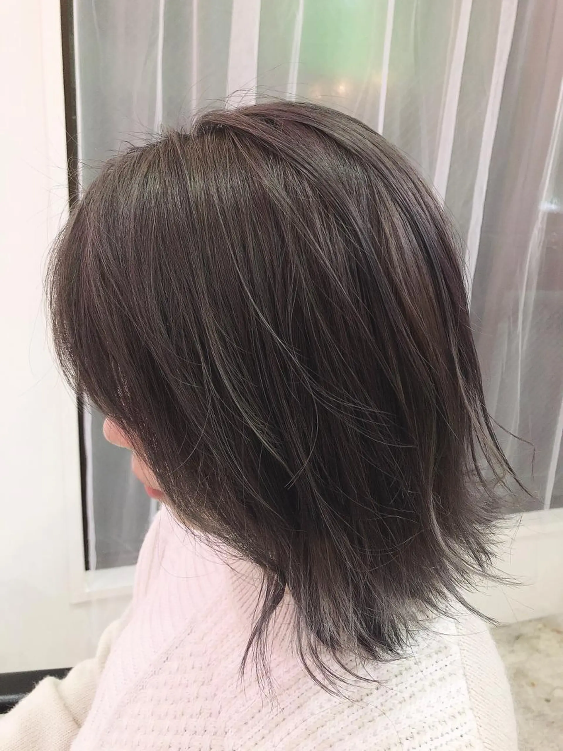 ミディアム カラー カット ヘアカラー トリートメント 浦山 和之のヘアスタイル