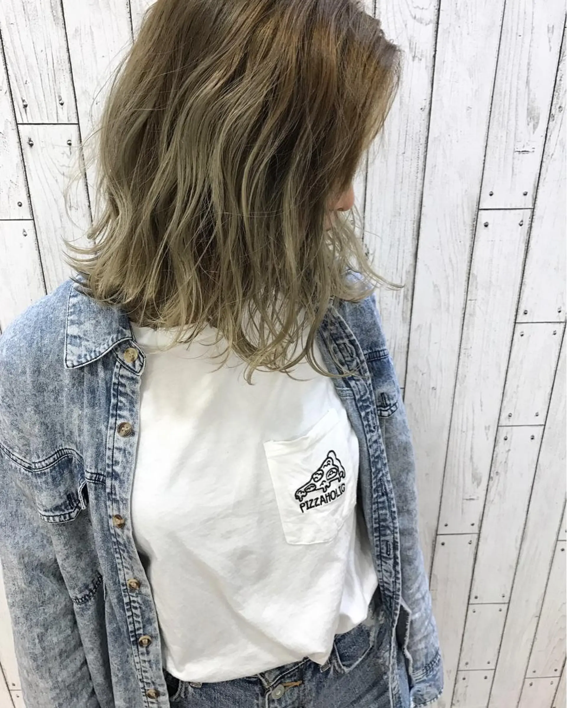 ミディアム カラー ヘアアレンジ 🟦メンズパーマ🟦 横浜駅｜小上馬淳司のヘアスタイル