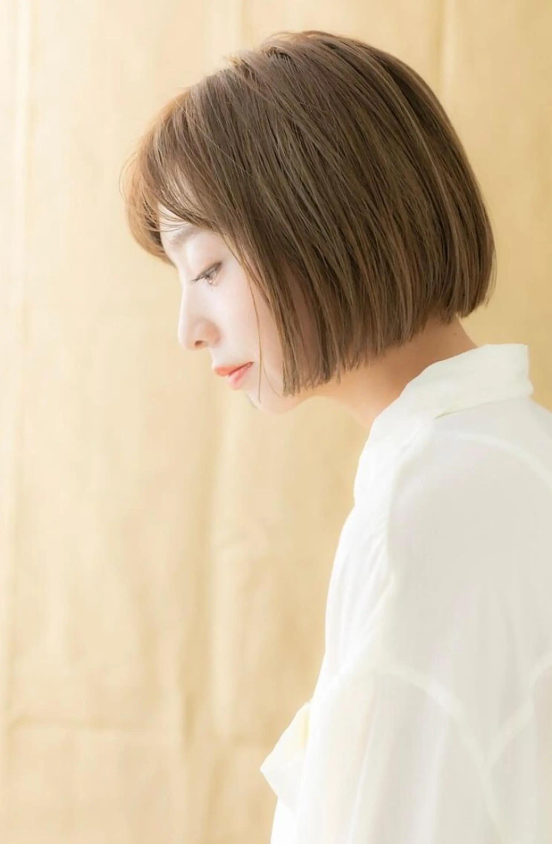 ショート カラー ハイライトカラー ボブ ハイライト 似合わせ✨透明感🫧 佐藤優斗のヘアスタイル